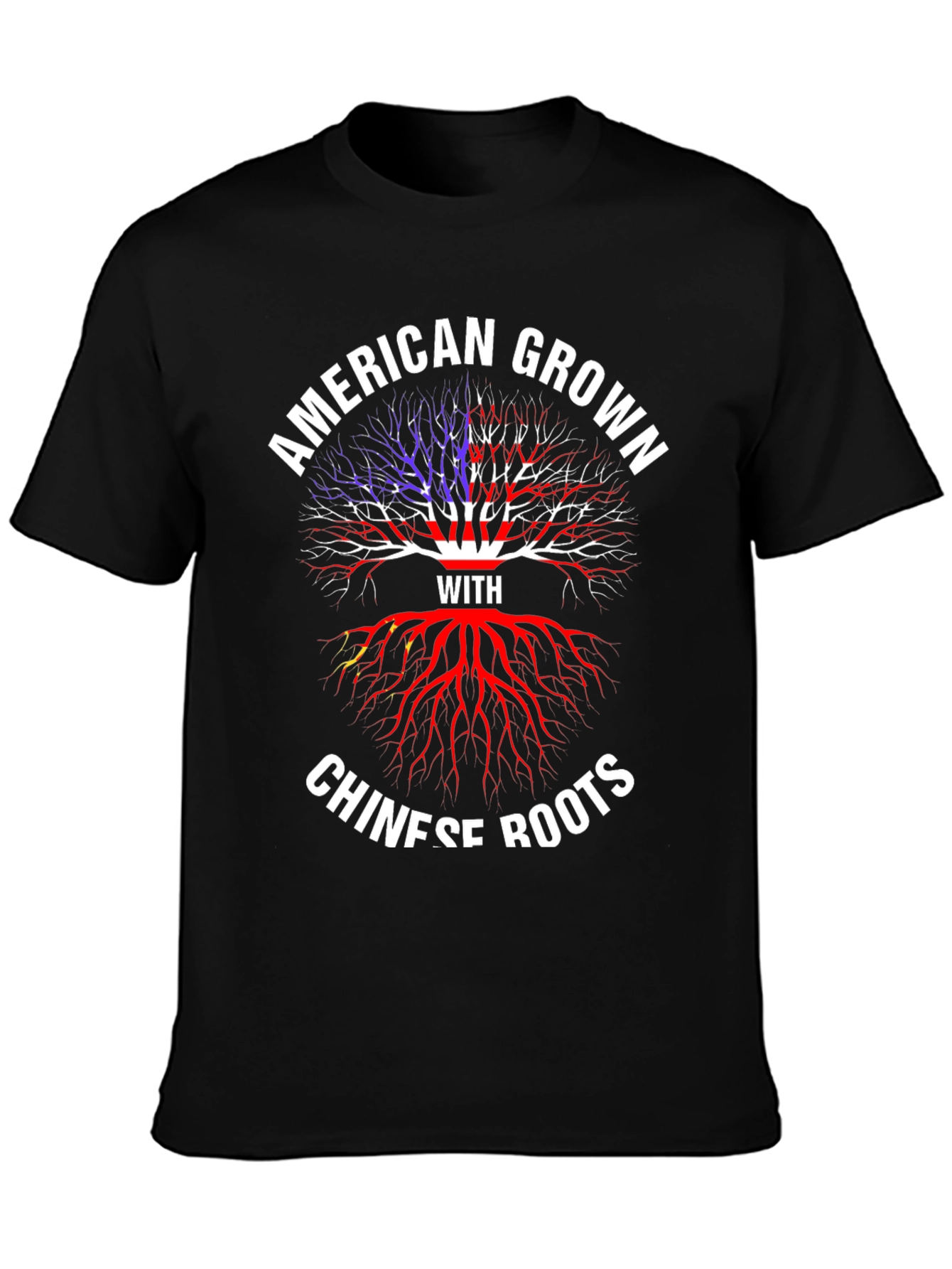 American Grown With Chinese Roots T-Shirt