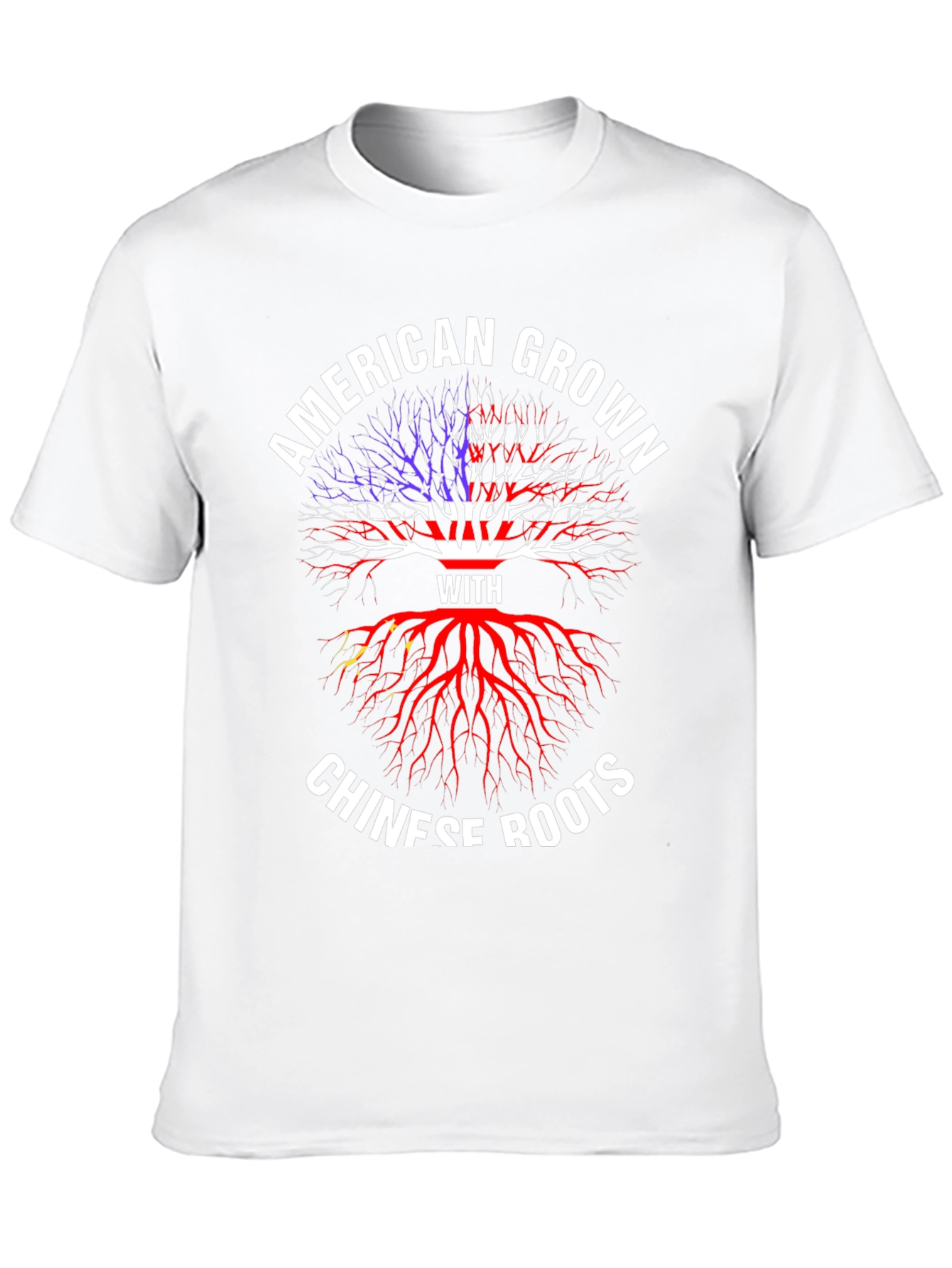American Grown With Chinese Roots T-Shirt