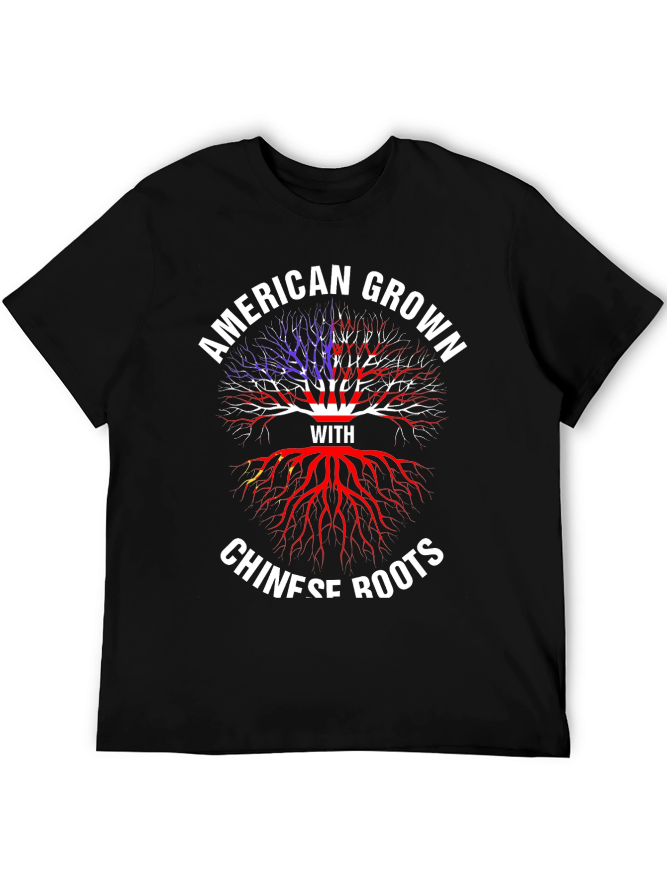 American Grown With Chinese Roots T-Shirt