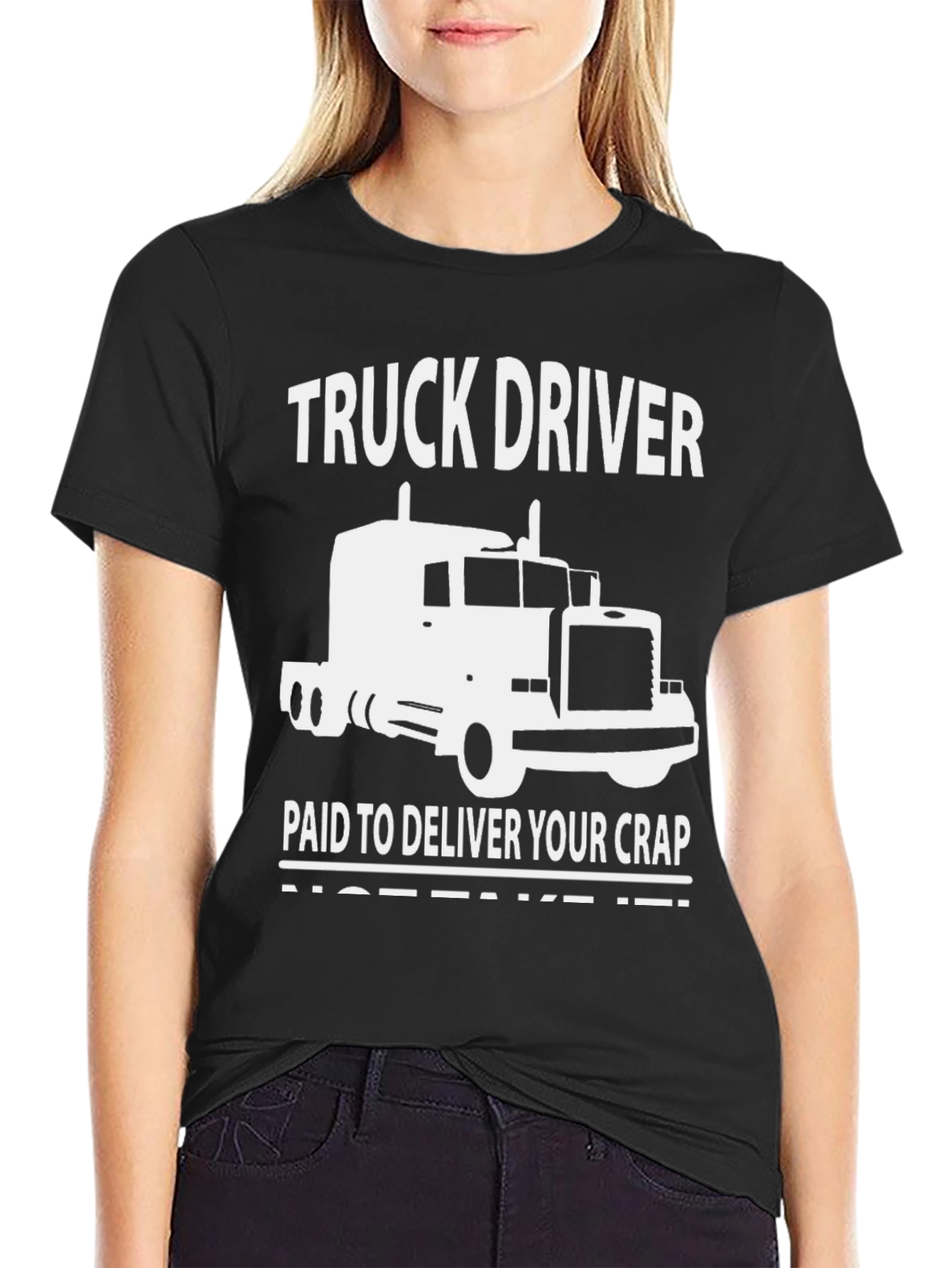 Truck Driver Delivery T-Shirt - Funny Graphic Tee