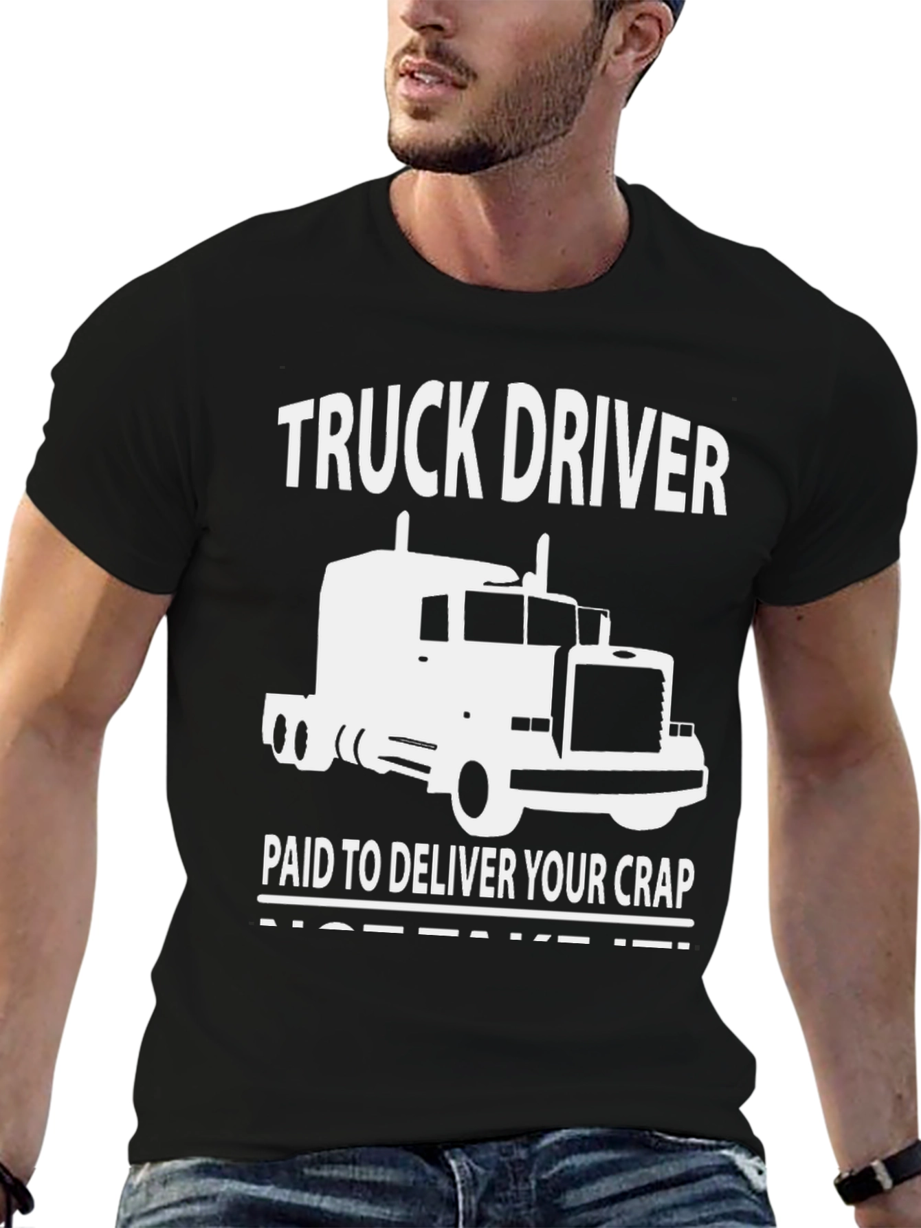 Truck Driver Delivery T-Shirt - Funny Graphic Tee