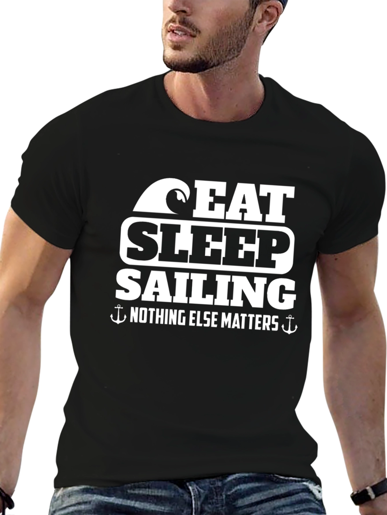 Eat Sleep Sailing T-Shirt - Nautical Design Tee