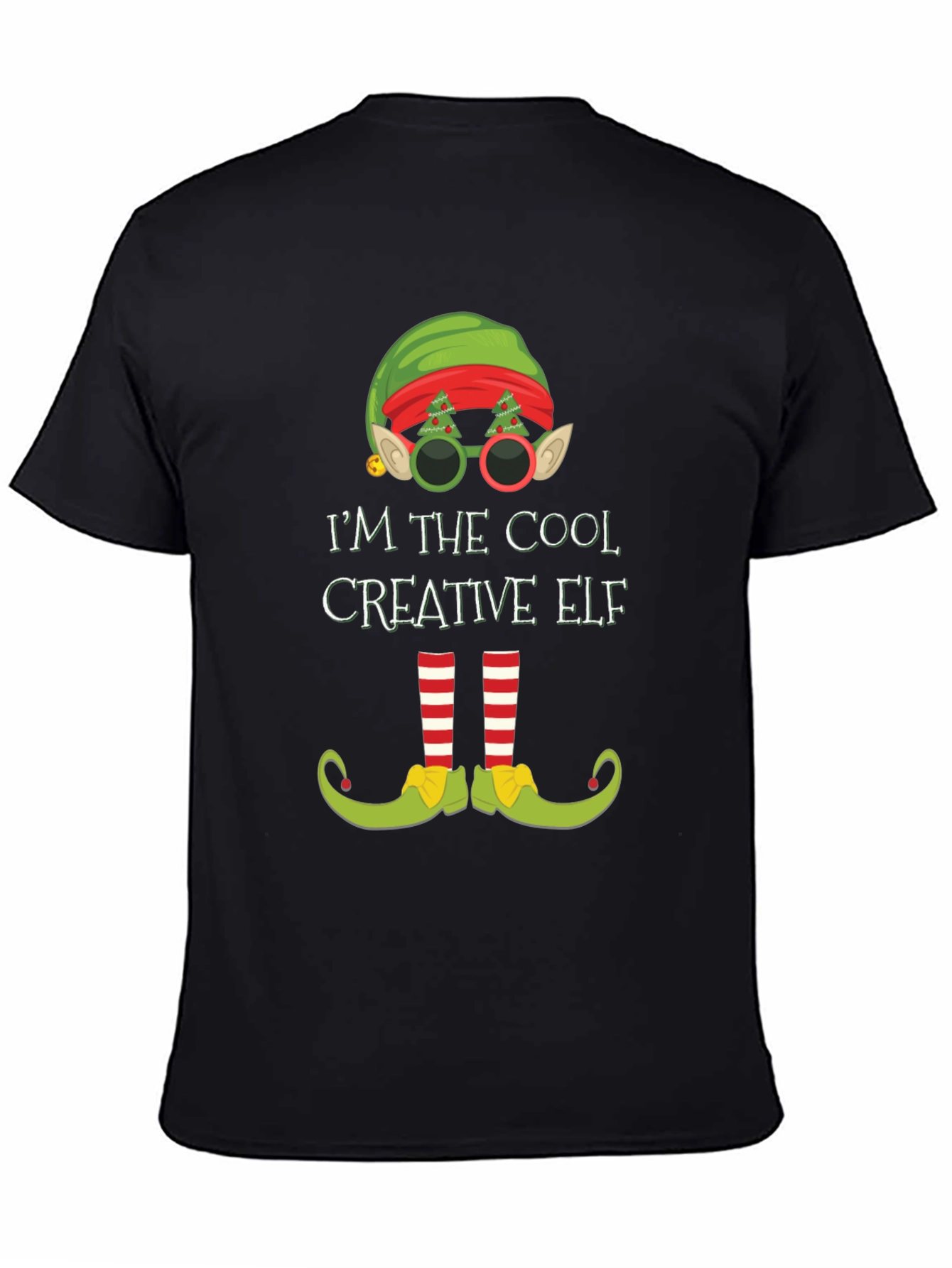 Cool Creative Elf T-Shirt - Holiday Fun
