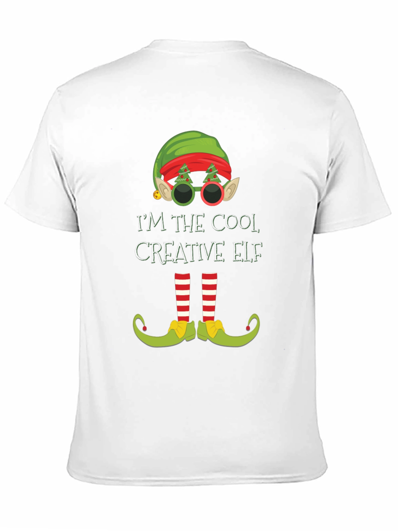 Cool Creative Elf T-Shirt - Holiday Fun