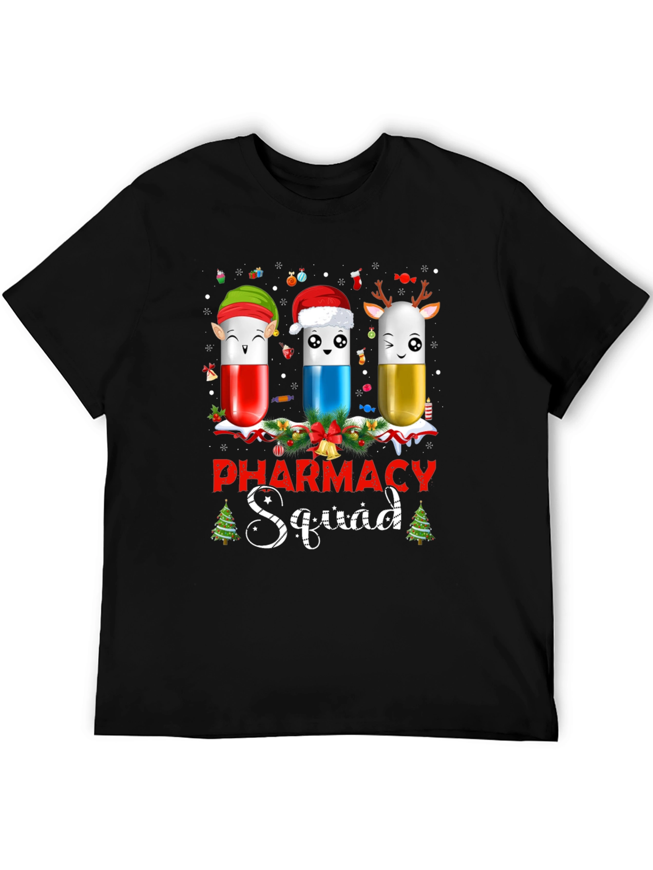 Pharmacy Squad Christmas T-Shirt
