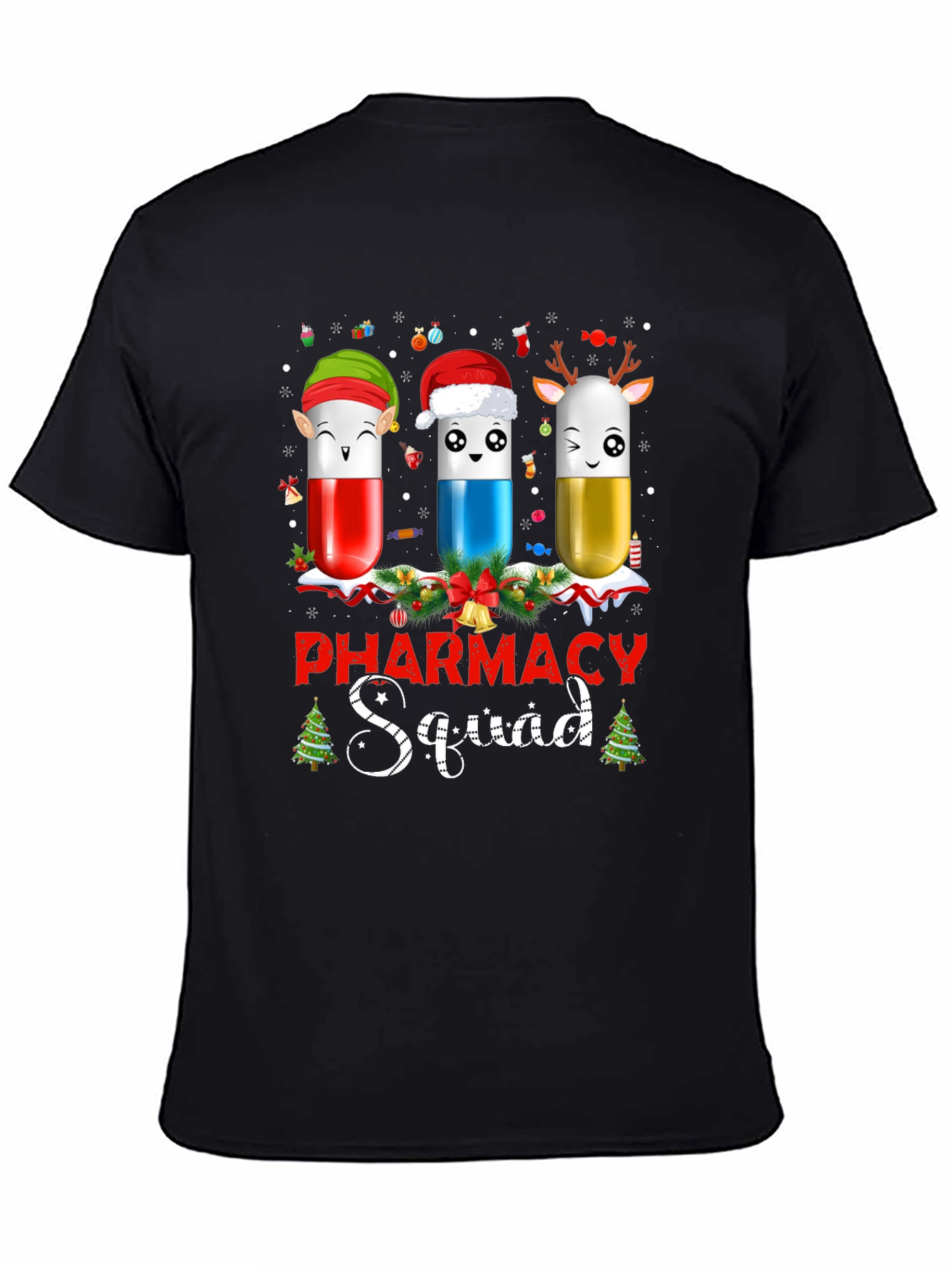 Pharmacy Squad Christmas T-Shirt