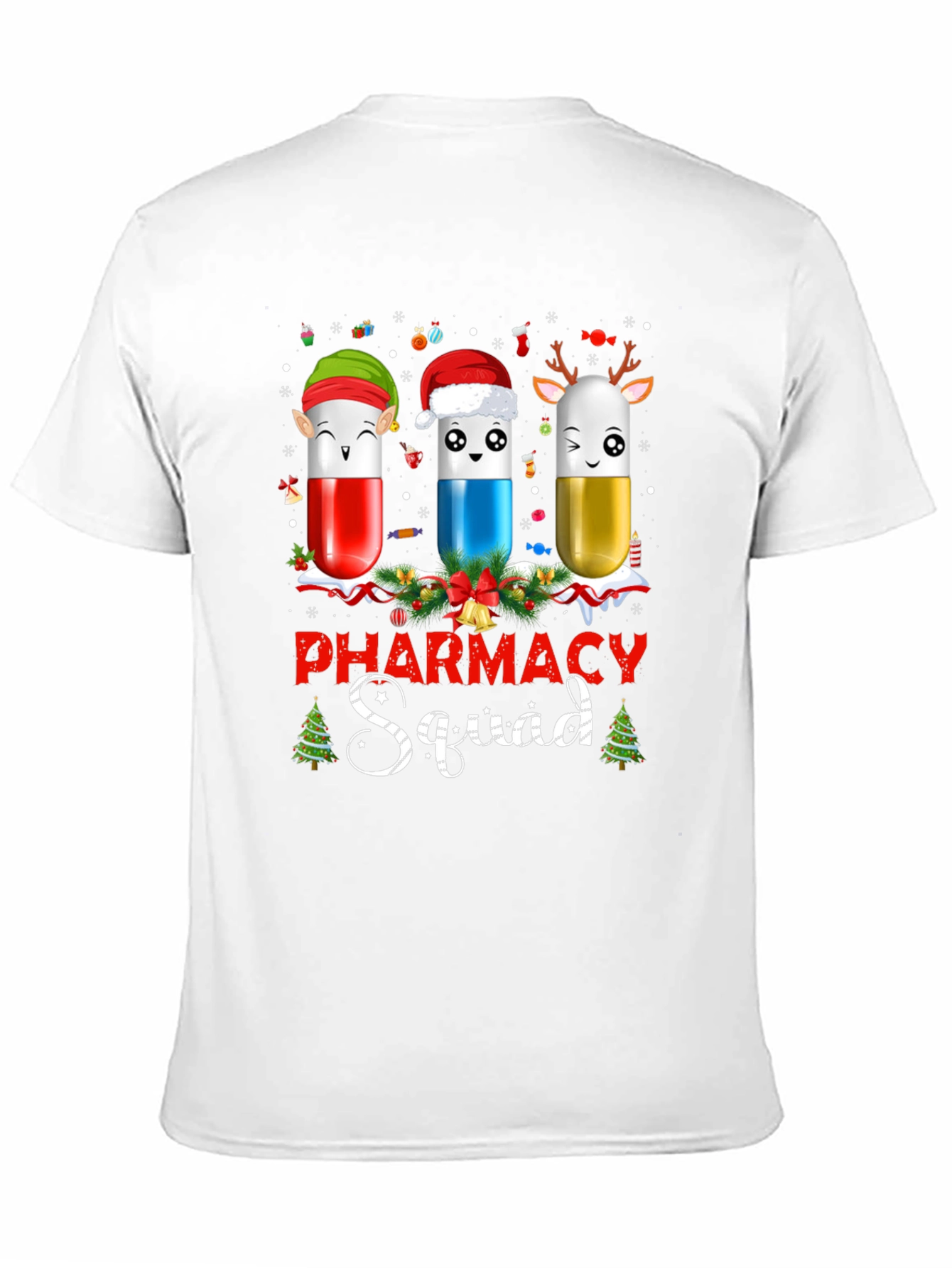 Pharmacy Squad Christmas T-Shirt