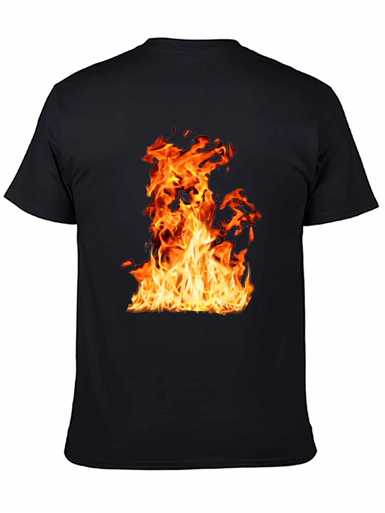 Flaming Hot Black T-Shirt