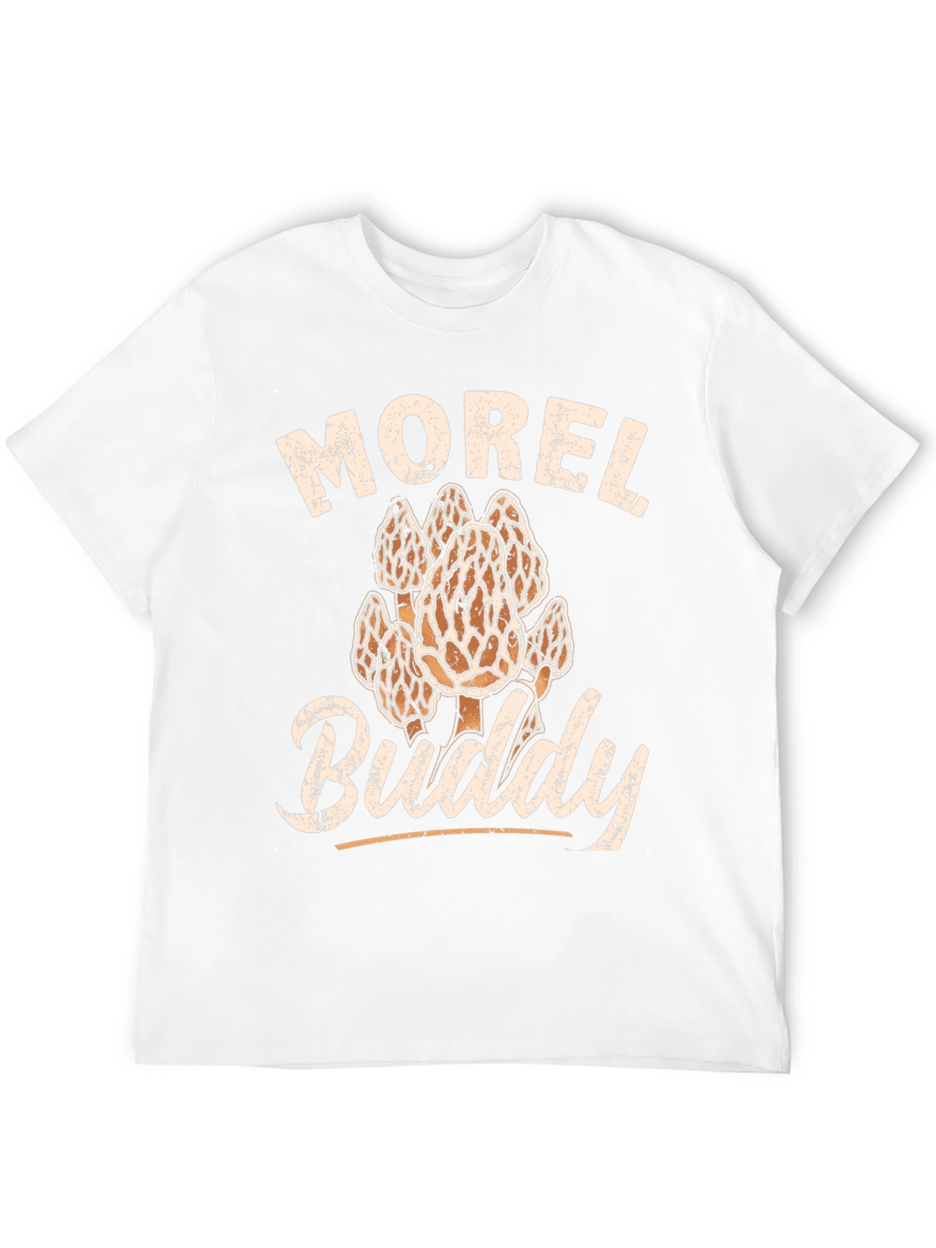 Morel Buddy T-Shirt - Mushroom Hunting Apparel