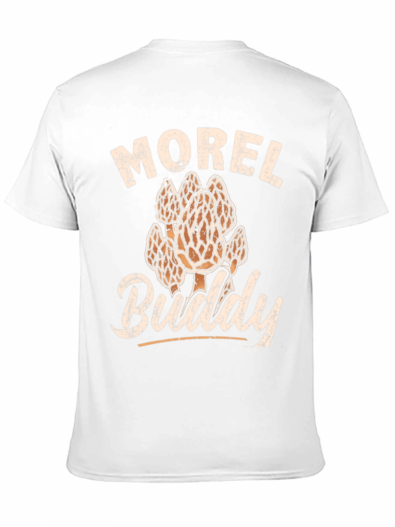 Morel Buddy T-Shirt - Mushroom Hunting Apparel
