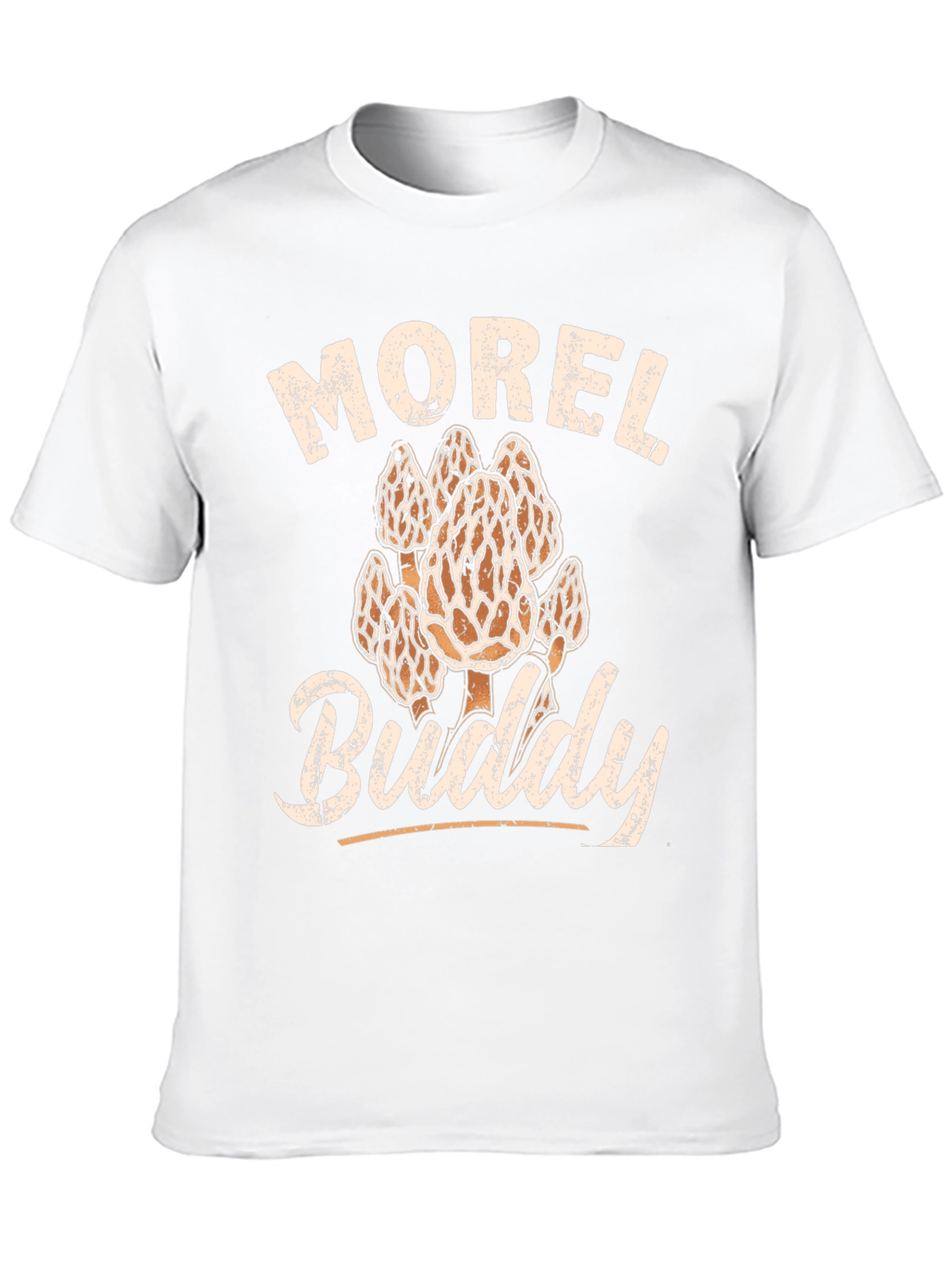 Morel Buddy T-Shirt - Mushroom Hunting Apparel