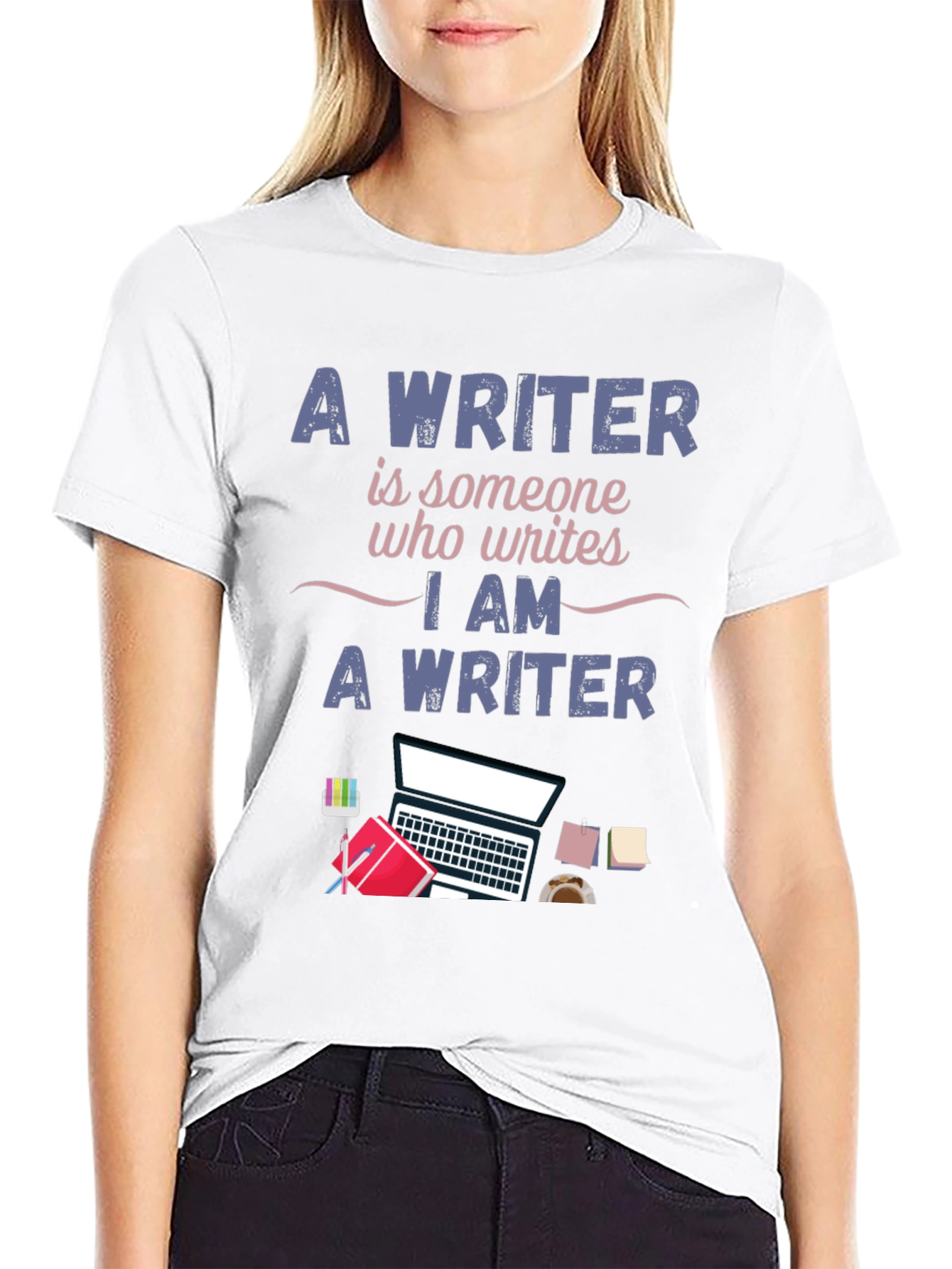 Writer T-Shirt - I Am A Writer Design