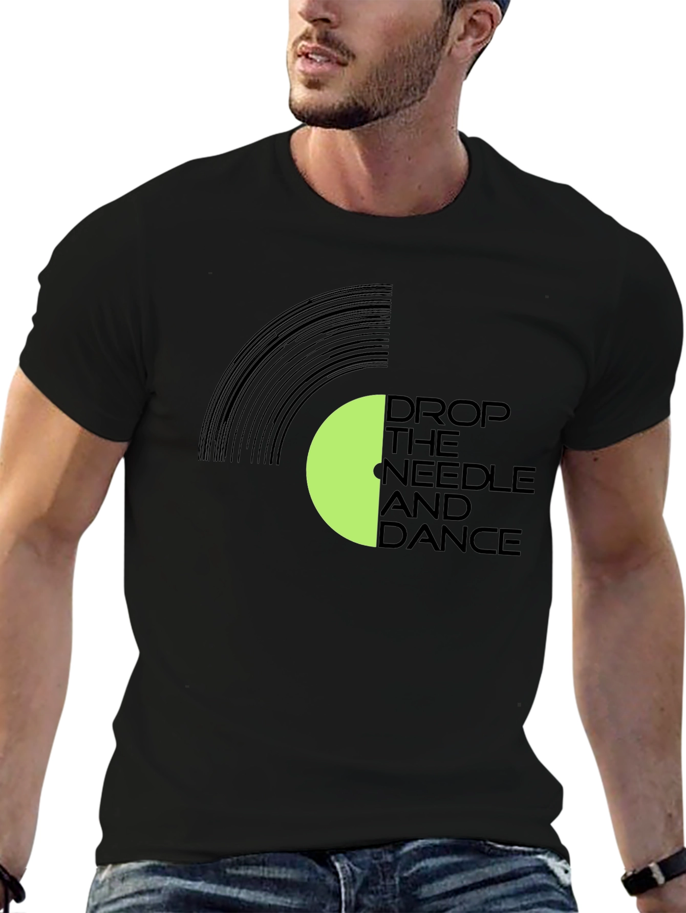 Drop the Needle and Dance Graphic Tee