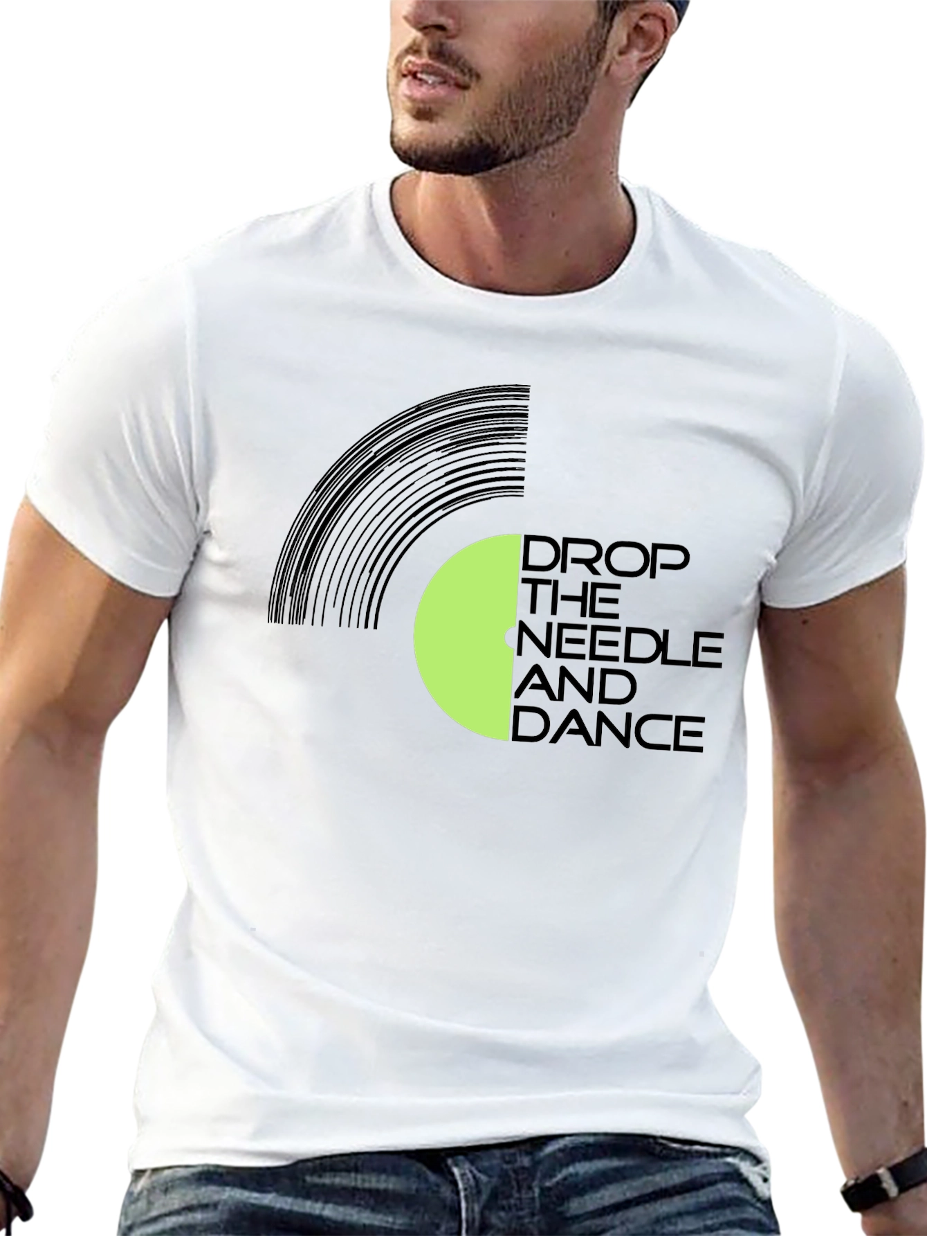 Drop the Needle and Dance Graphic Tee