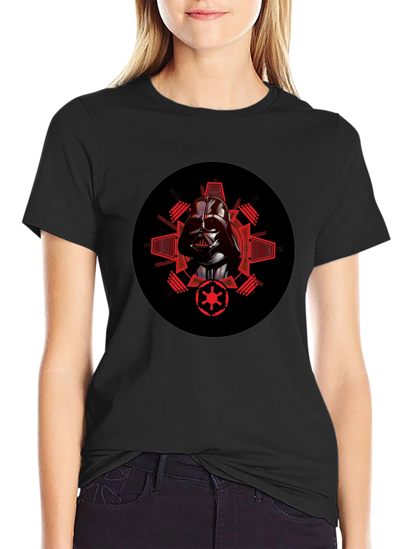 Darth Vader Graphic Black T-Shirt