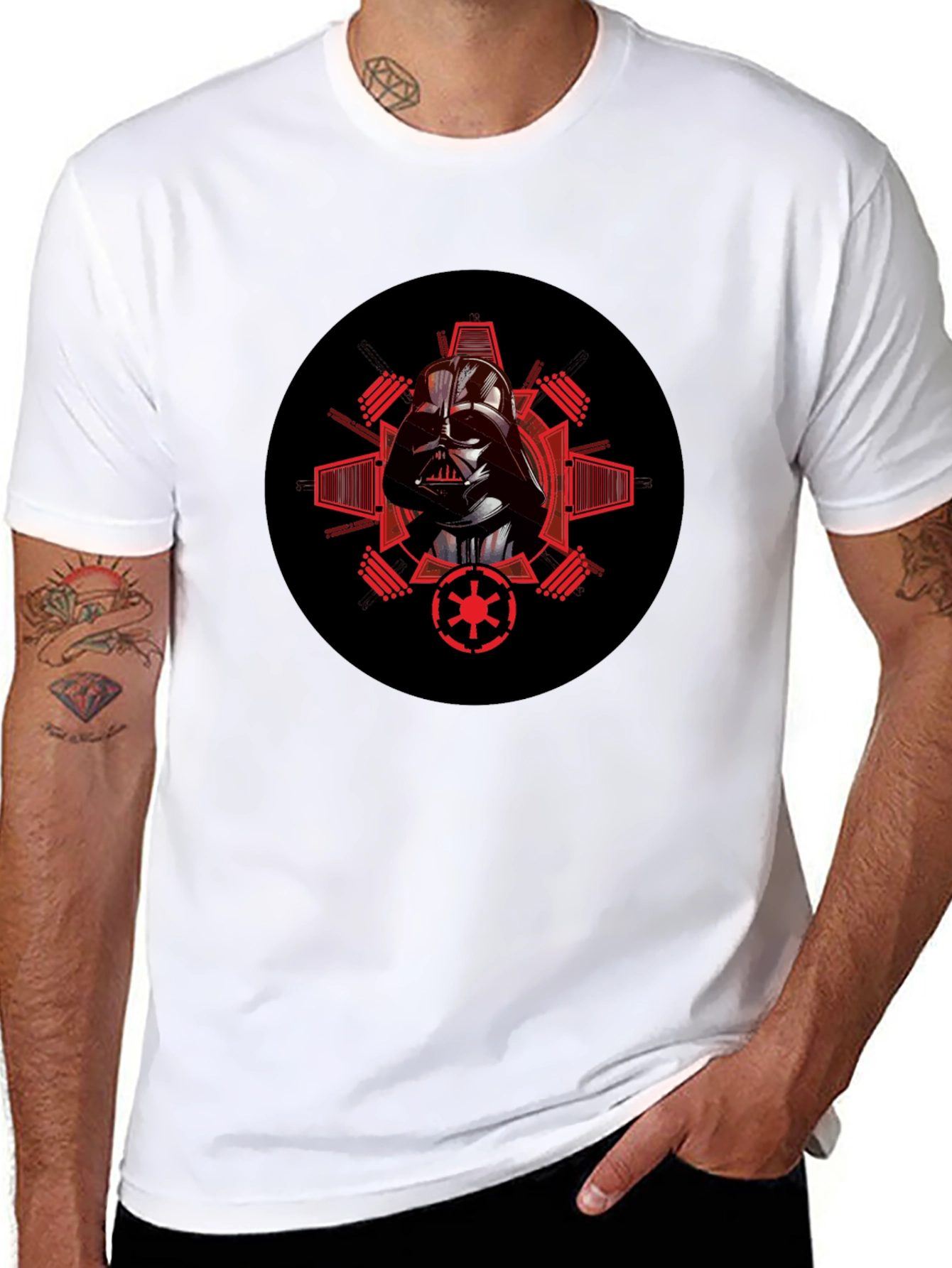 Darth Vader Graphic Black T-Shirt