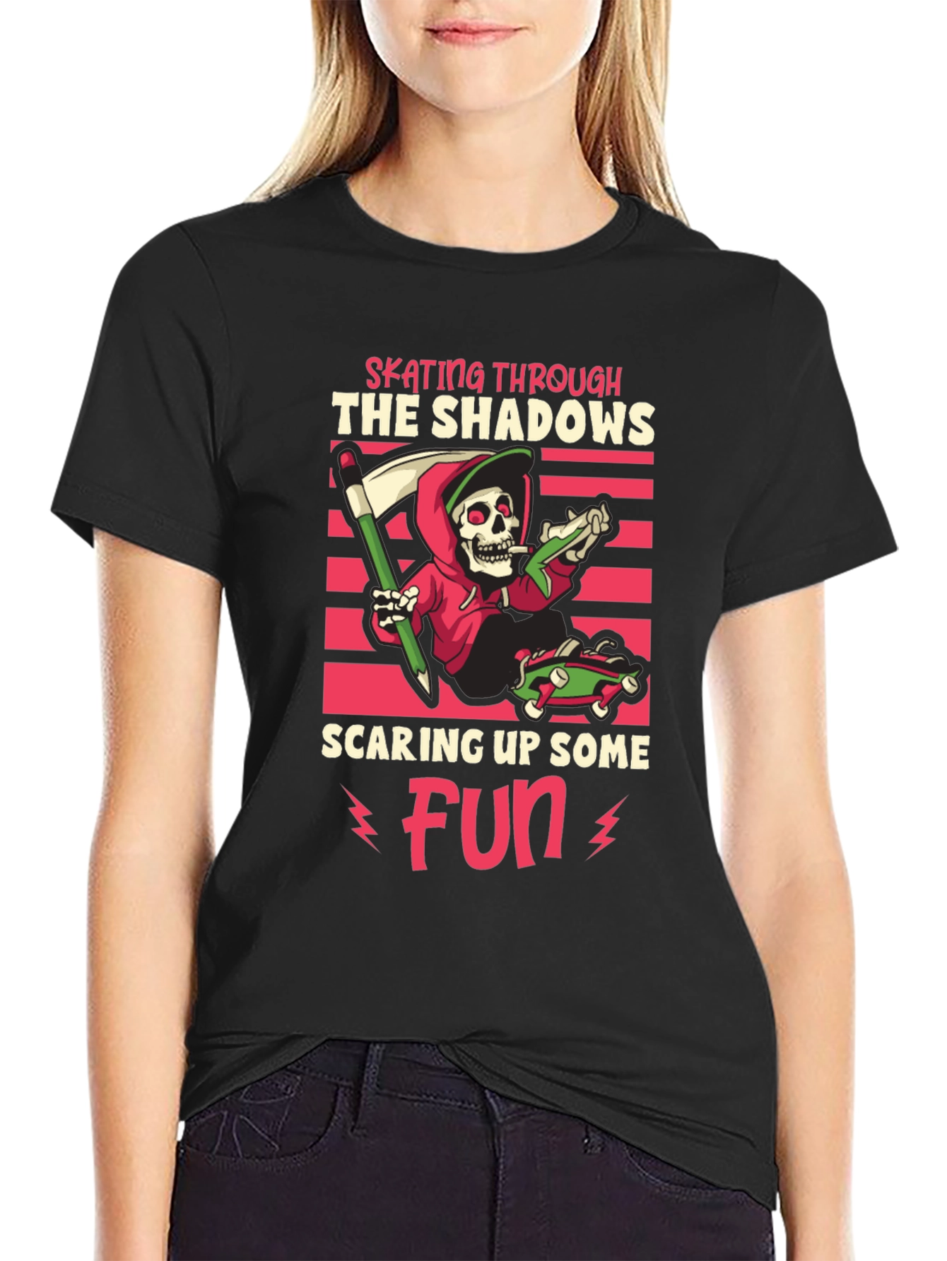 Skating Through The Shadows T-Shirt