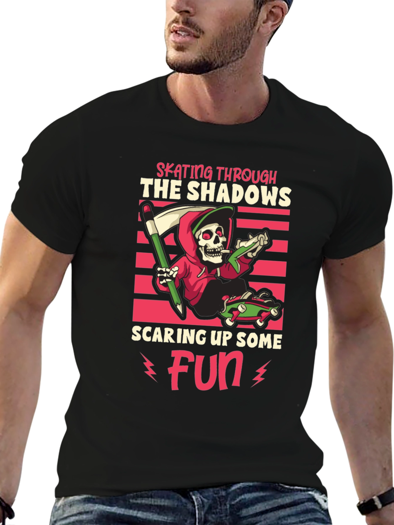 Skating Through The Shadows T-Shirt