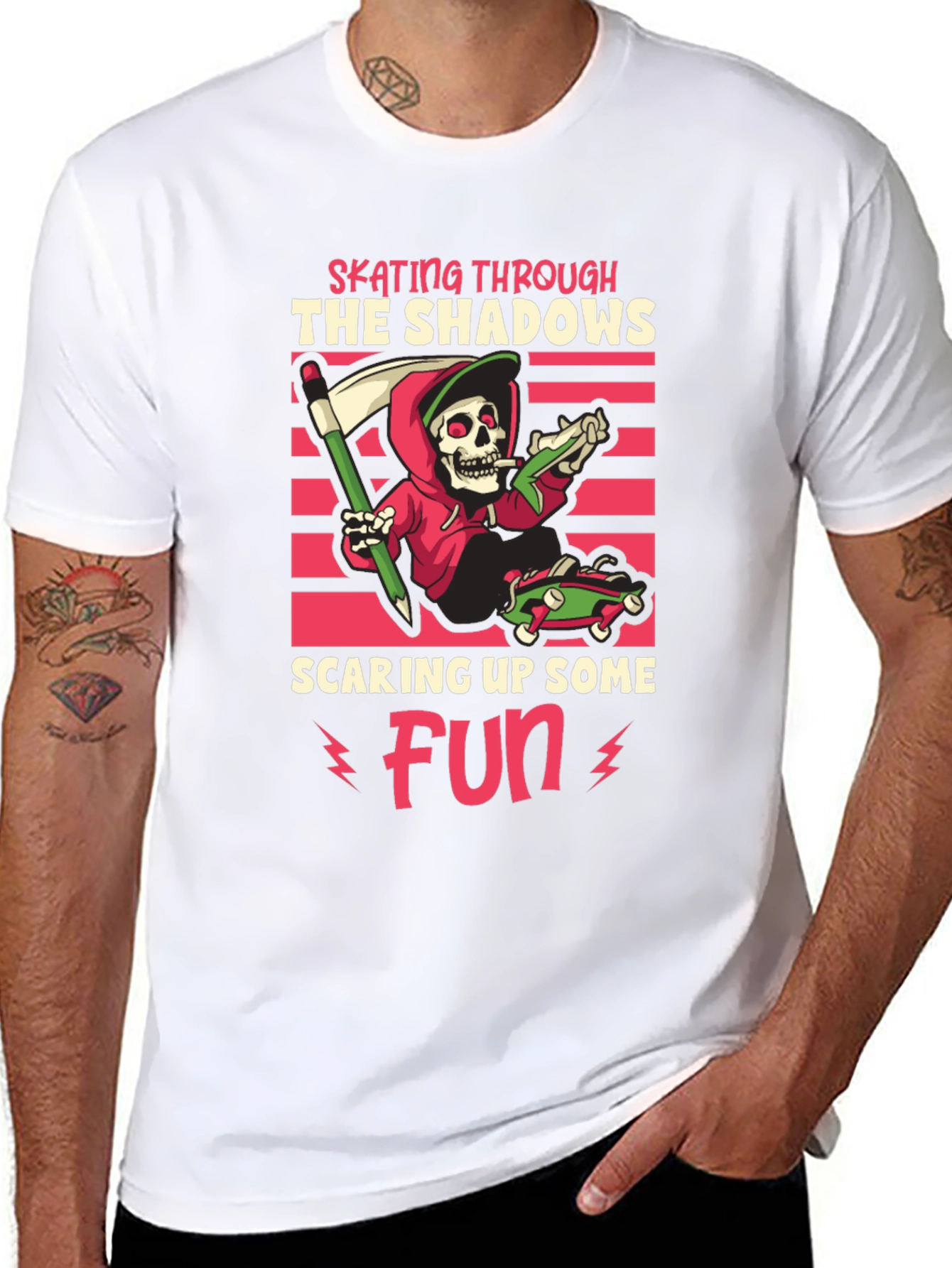 Skating Through The Shadows T-Shirt