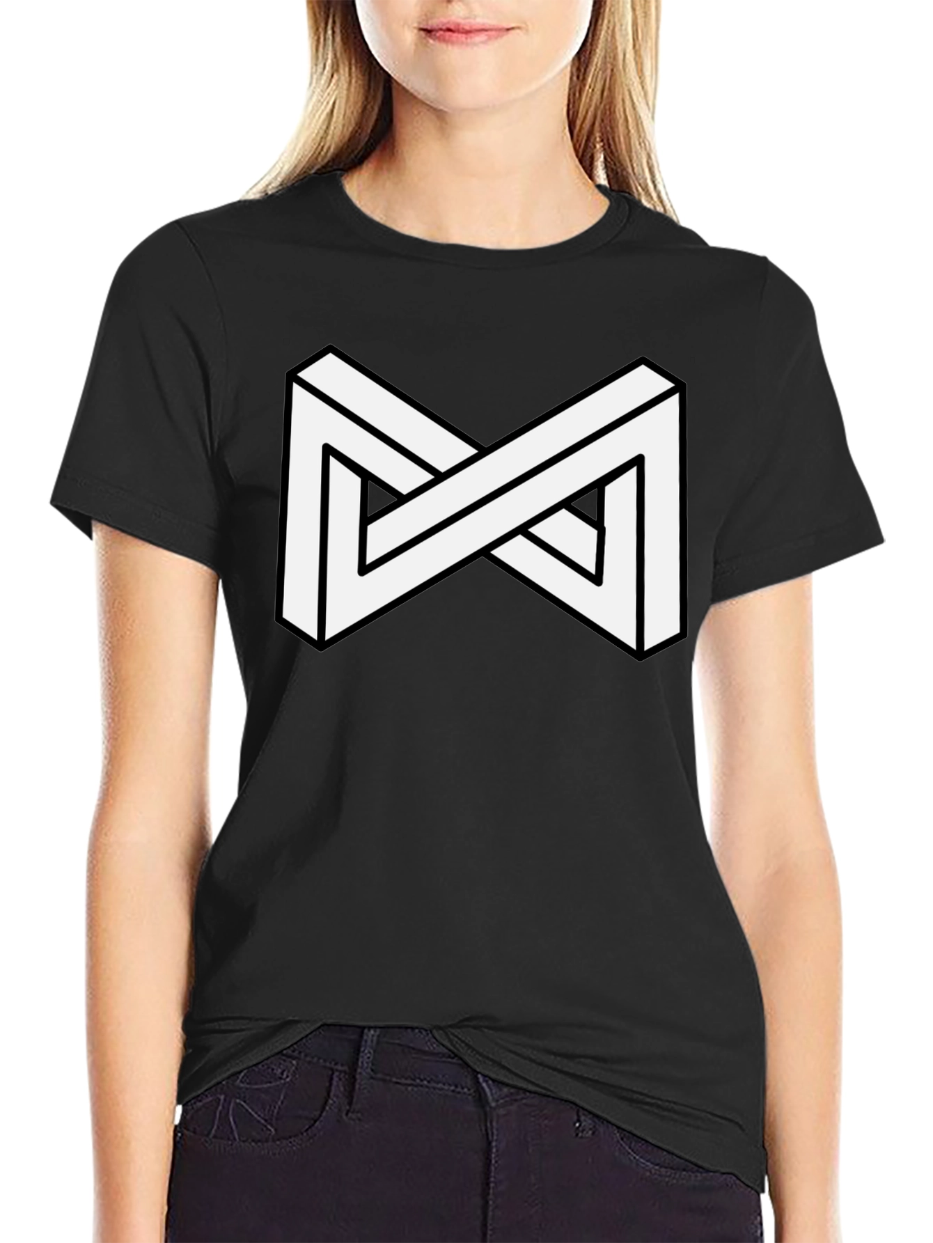 Impossible Shape Black T-Shirt