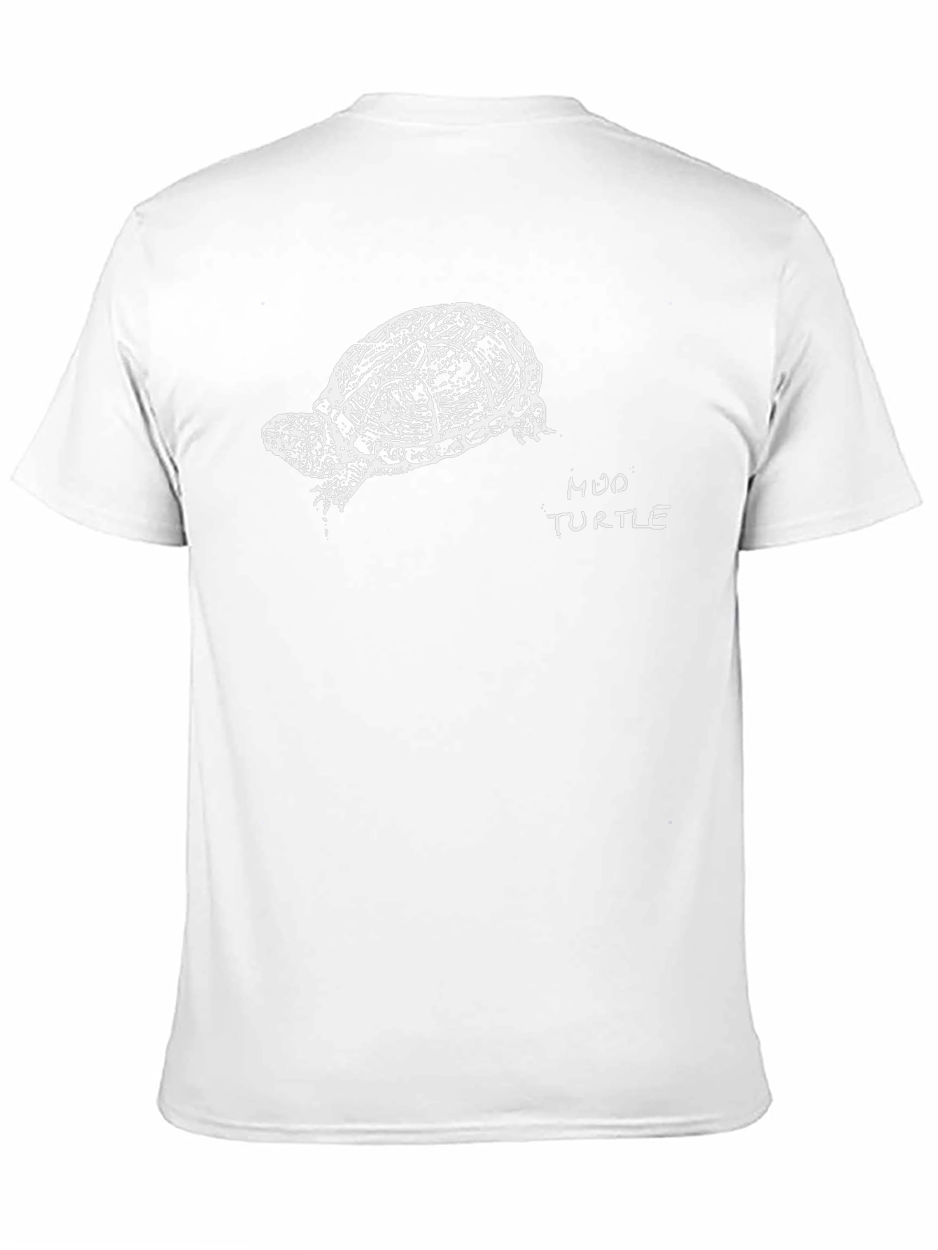 Mud Turtle Graphic T-Shirt - Unisex Black Tee