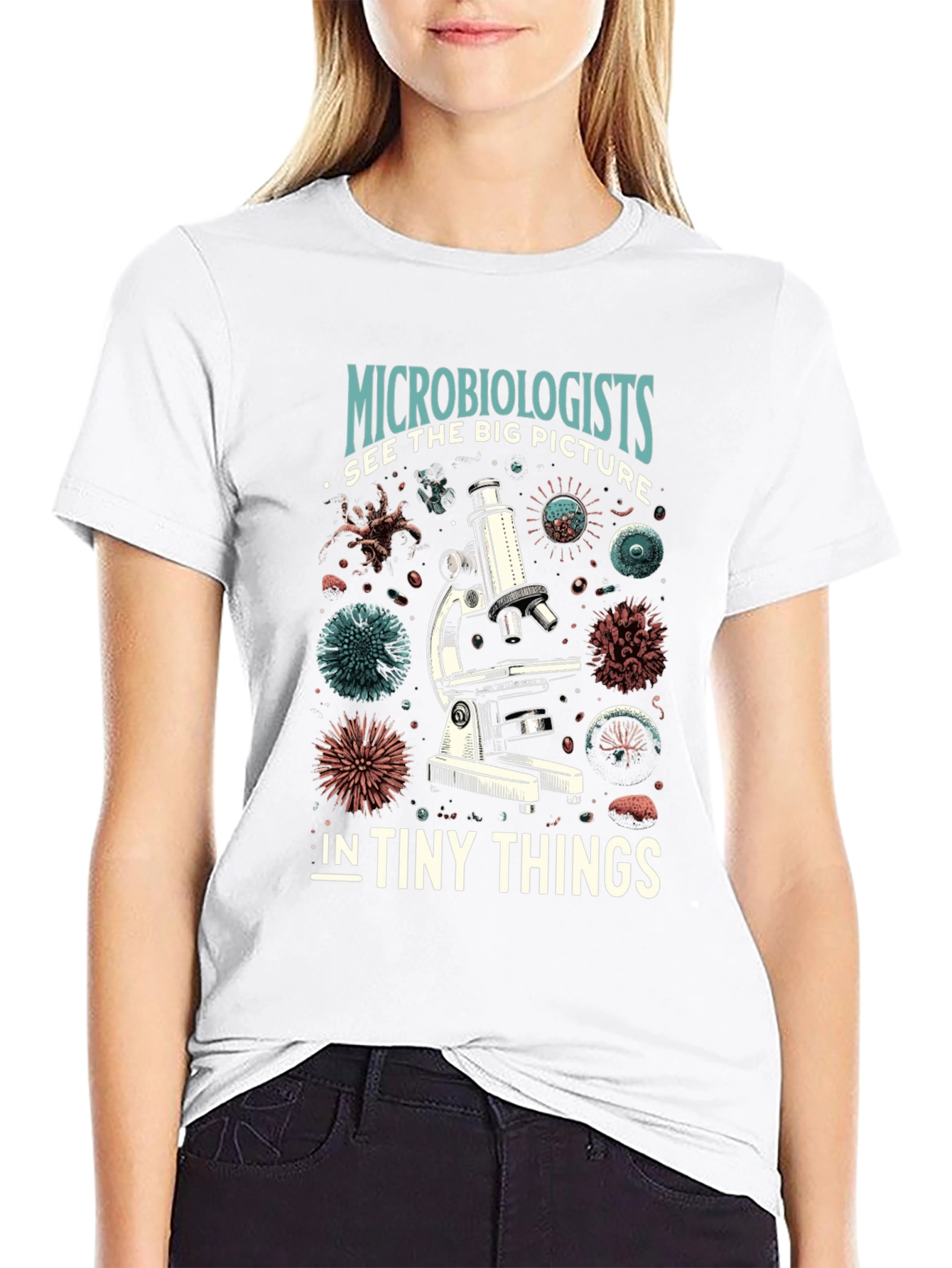 Microbiologist See Big Picture T-Shirt