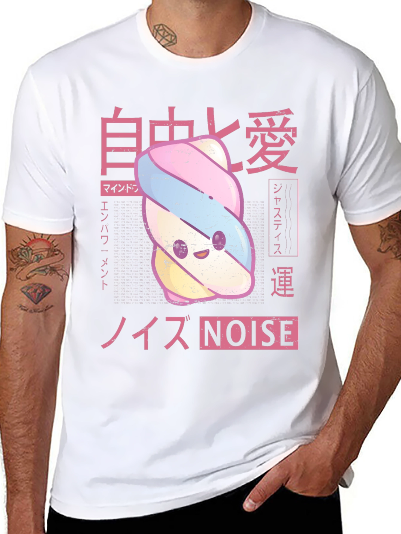 Kawaii Marshmallow Japanese Aesthetic T-Shirt