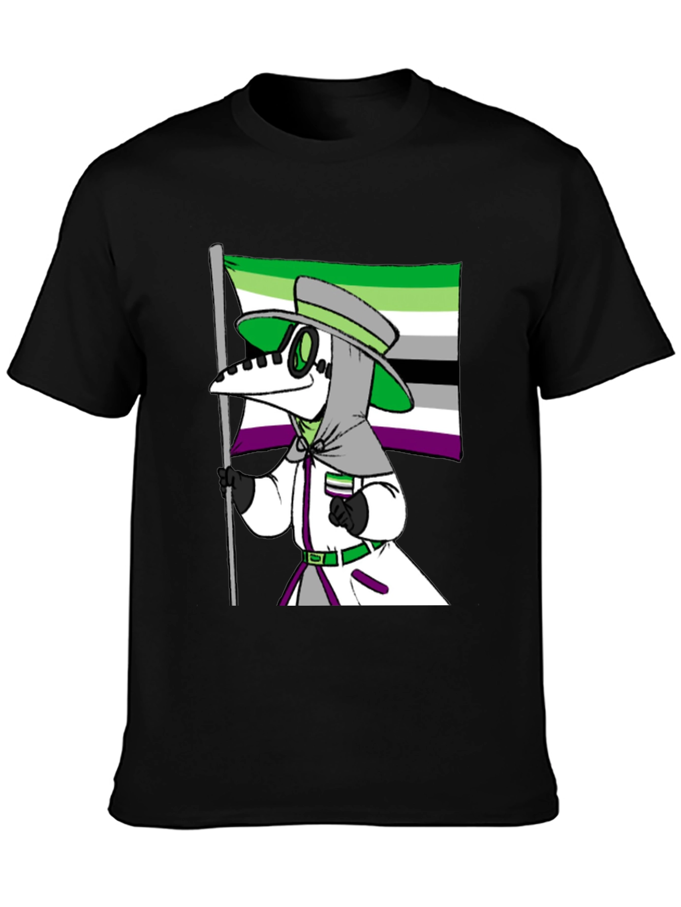 Aromantic Plague Doctor T-Shirt