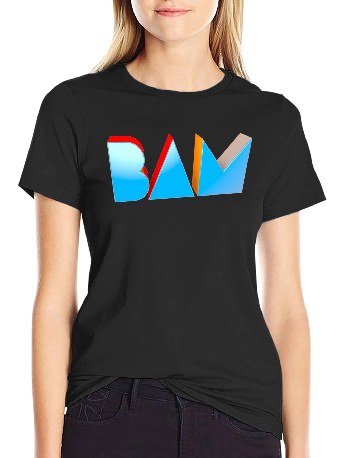 Bold BAM Graphic Tee - Short Sleeve Black