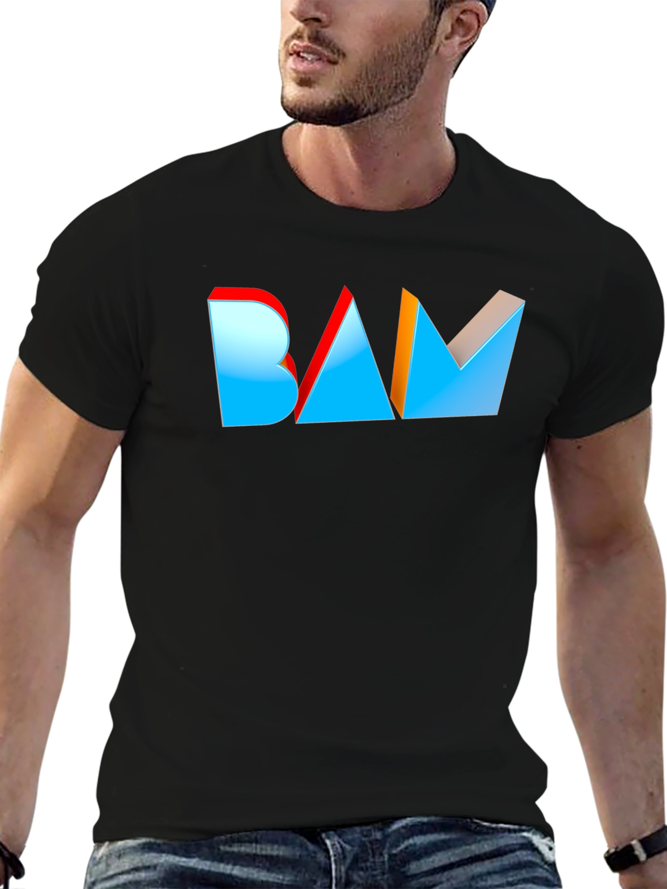 Bold BAM Graphic Tee - Short Sleeve Black