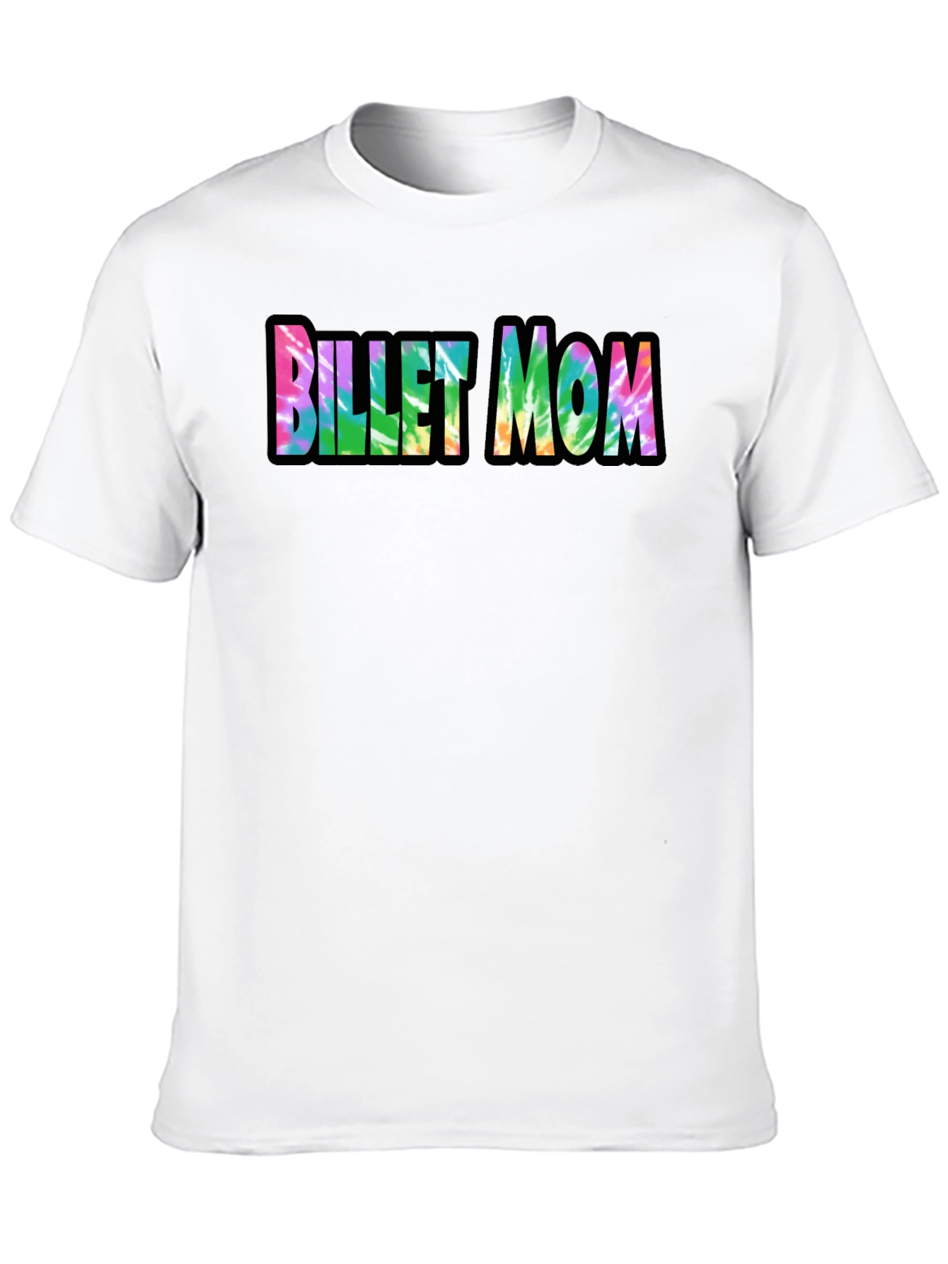 Billet Mom Tie Dye Graphic Tee