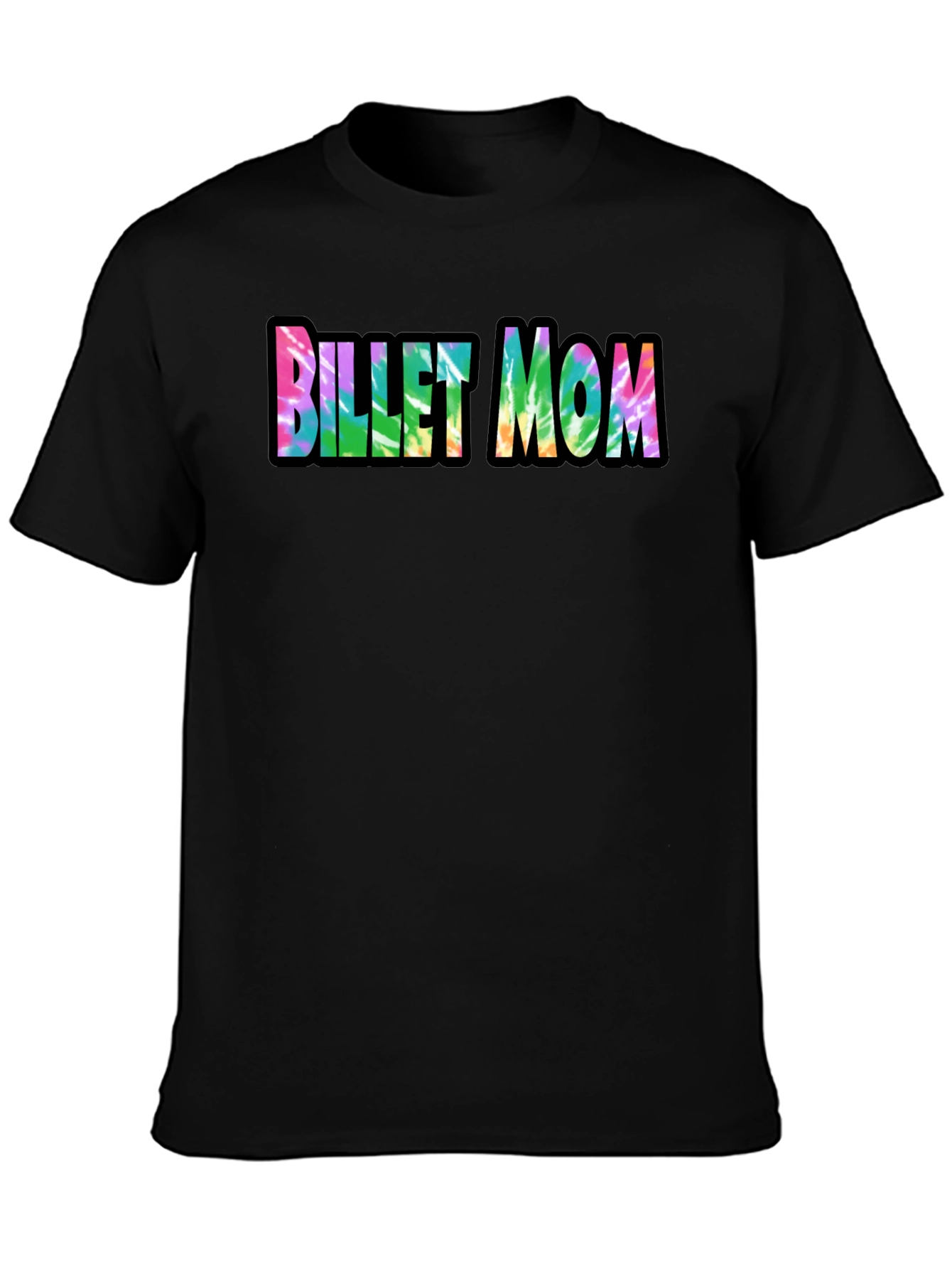 Billet Mom Tie Dye Graphic Tee