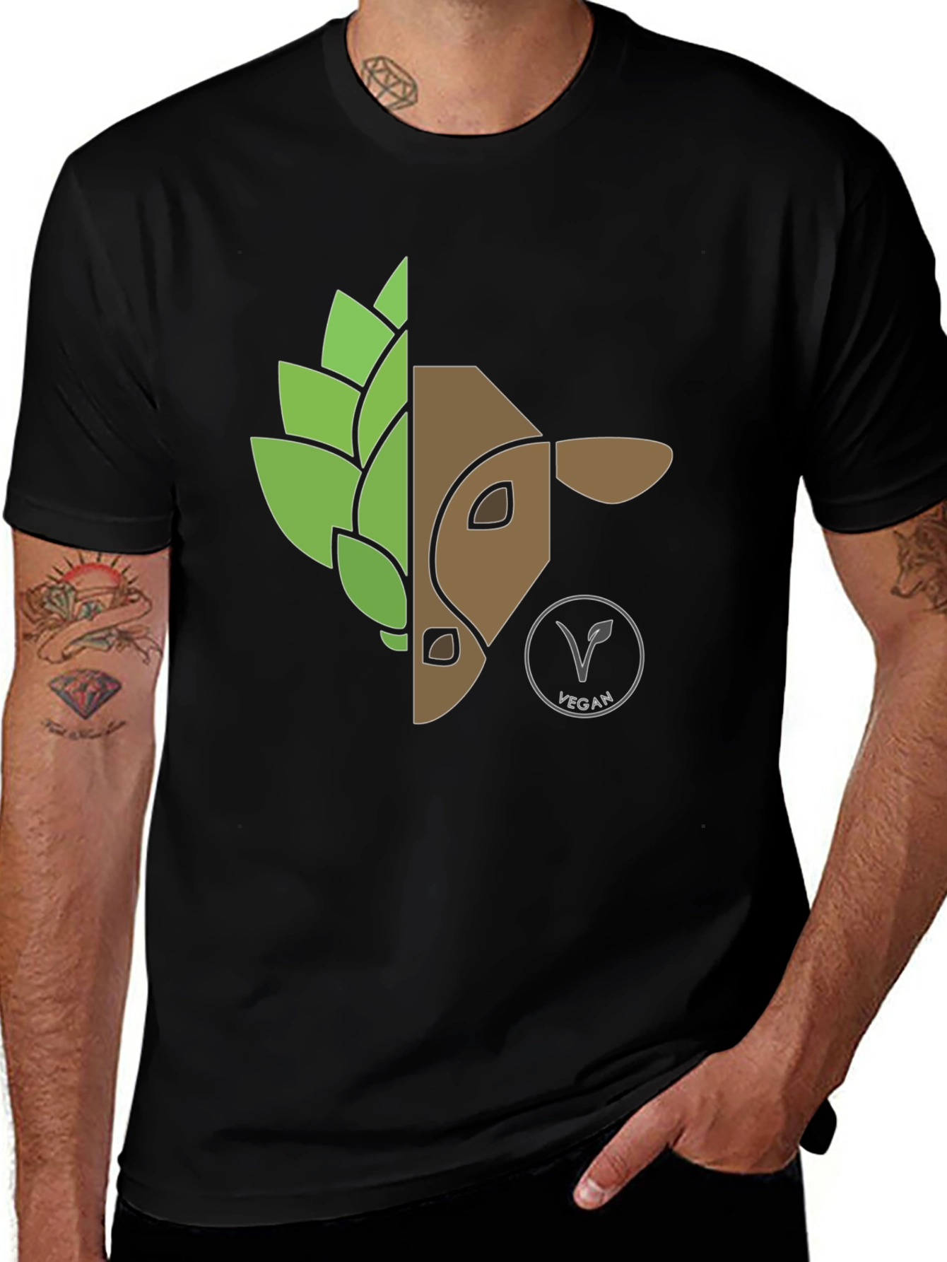 Vegan T-Shirt: Plant-Based & Animal-Friendly Design