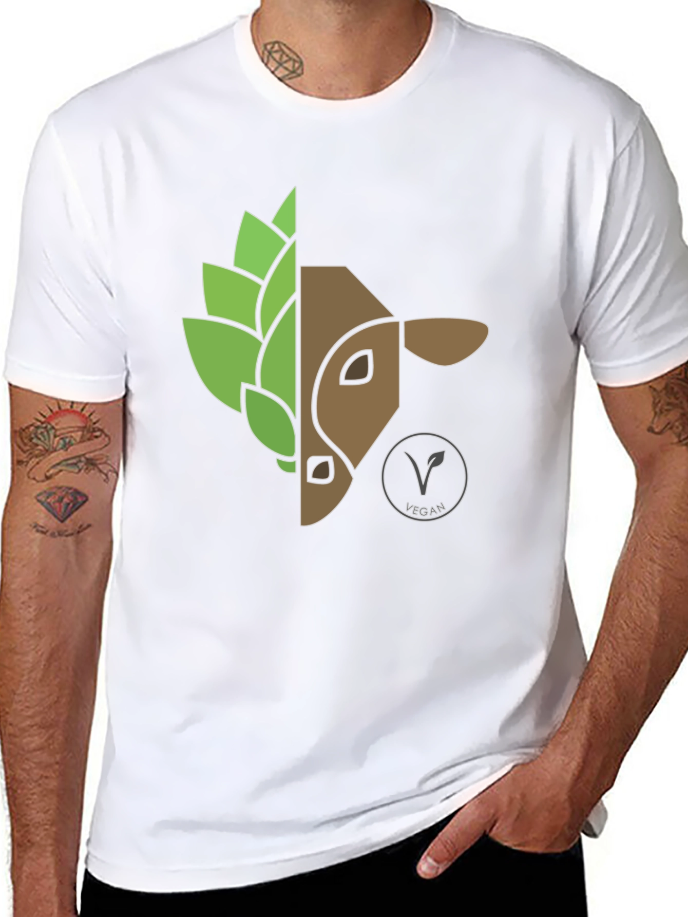 Vegan T-Shirt: Plant-Based & Animal-Friendly Design