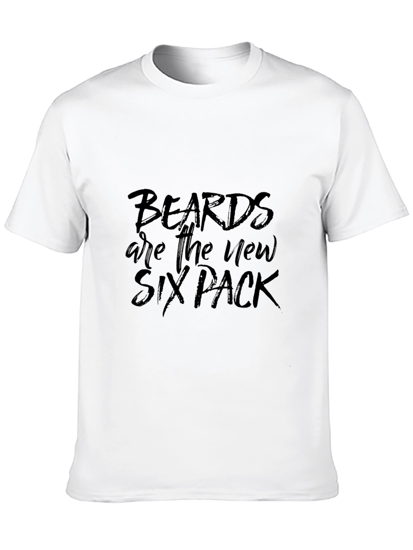 Beards are the New Six Pack Graphic Tee