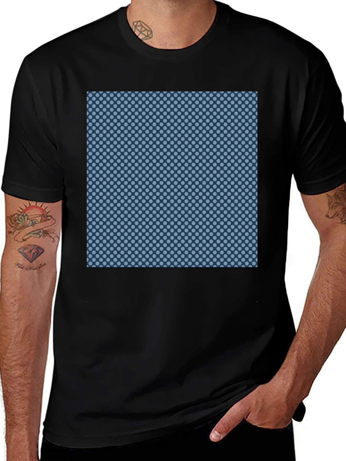 Polka Dot Tee - Casual Style