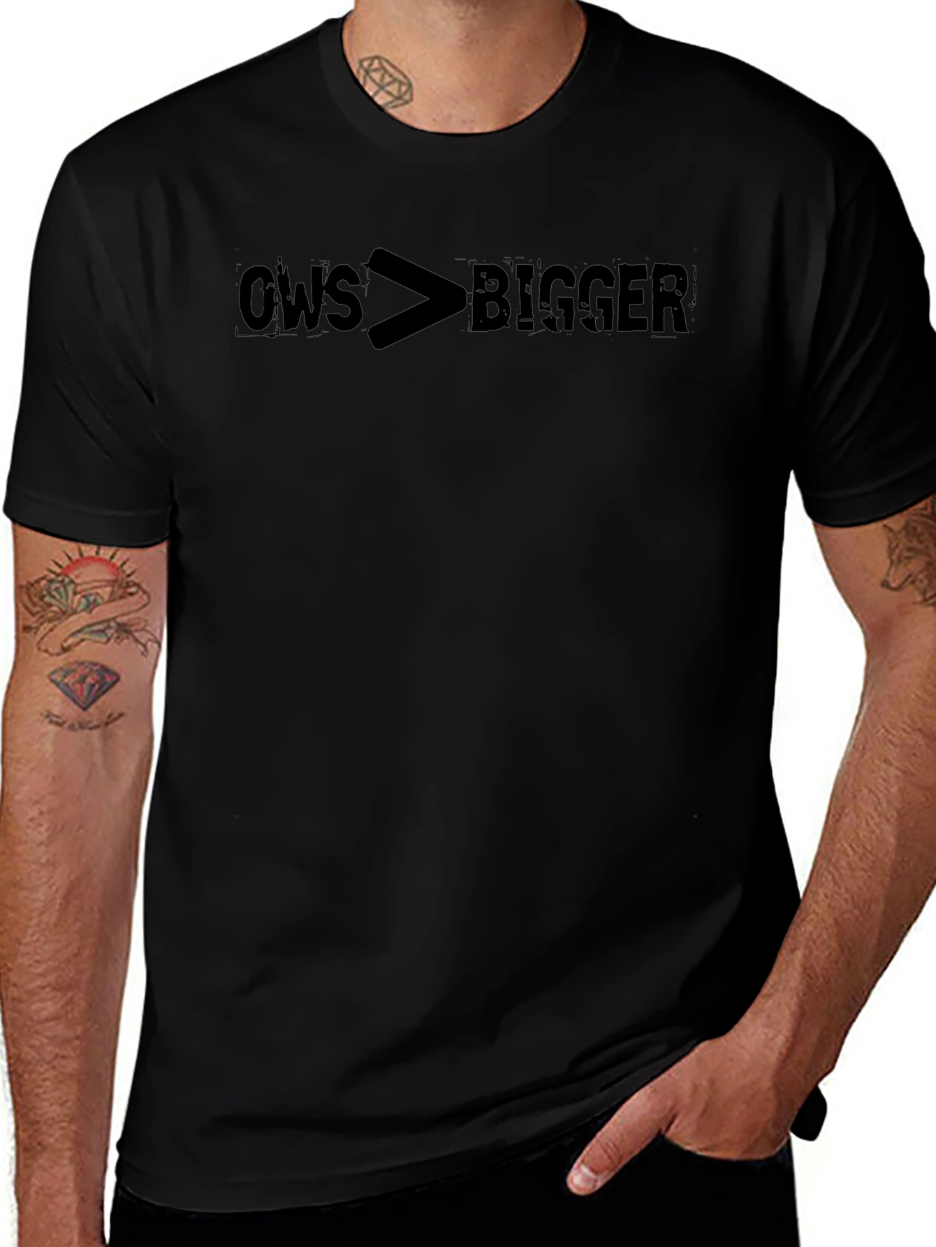 OWS > Bigger Graphic Tee - Soft Cotton Blend