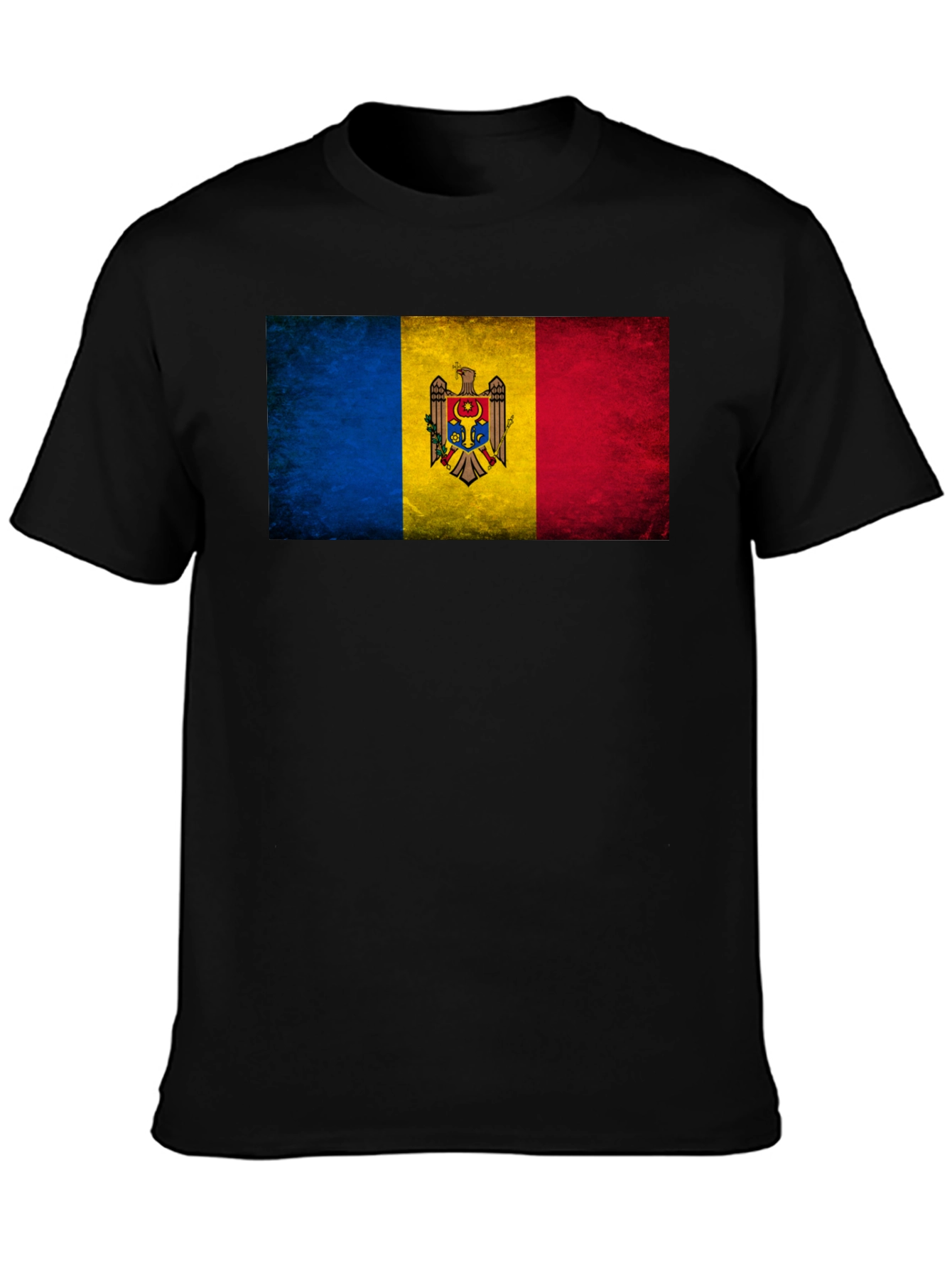 Moldova Flag Graphic T-Shirt - Stylish Patriotic Tee