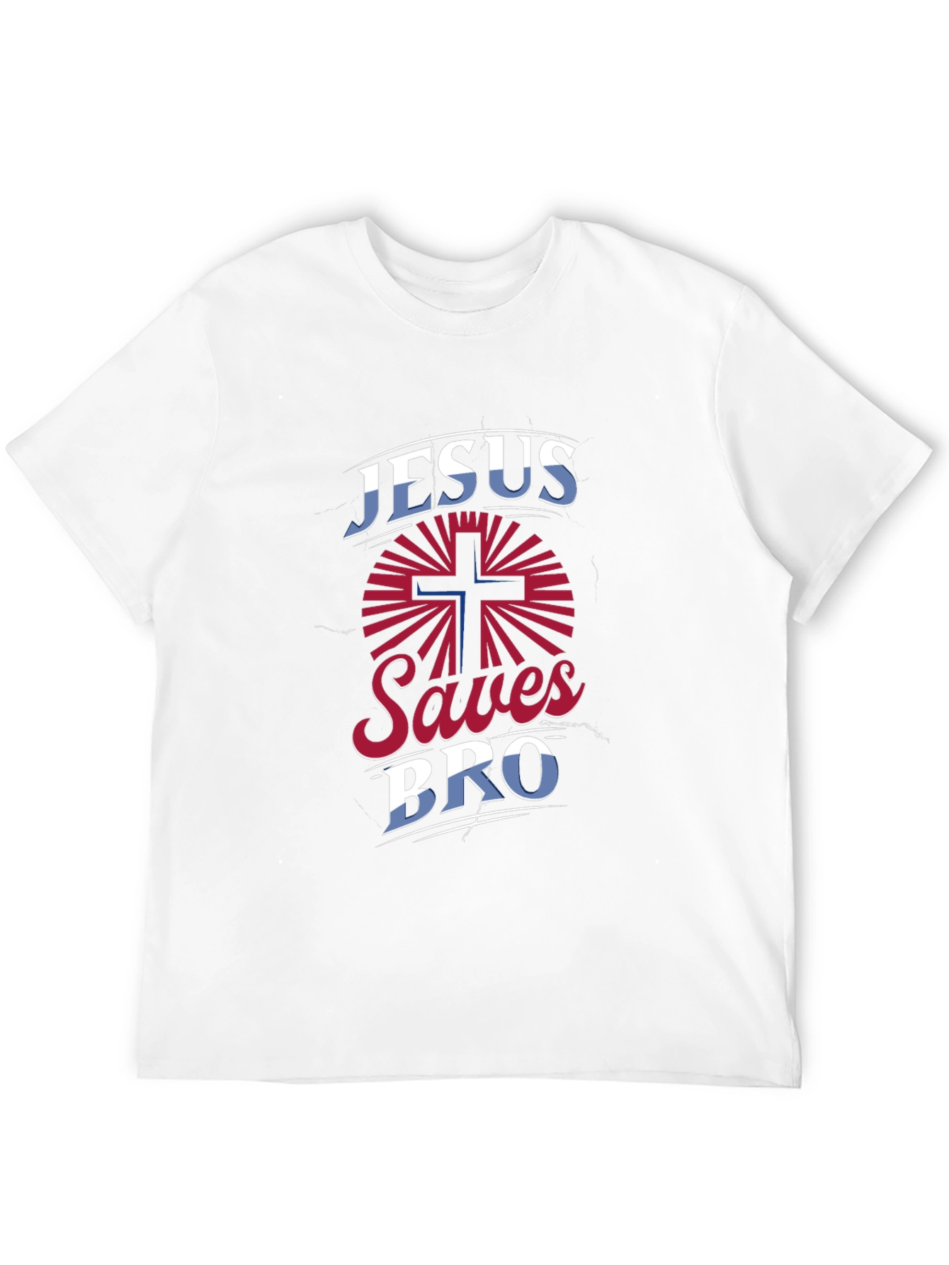 Jesus Saves Bro Graphic T-Shirt