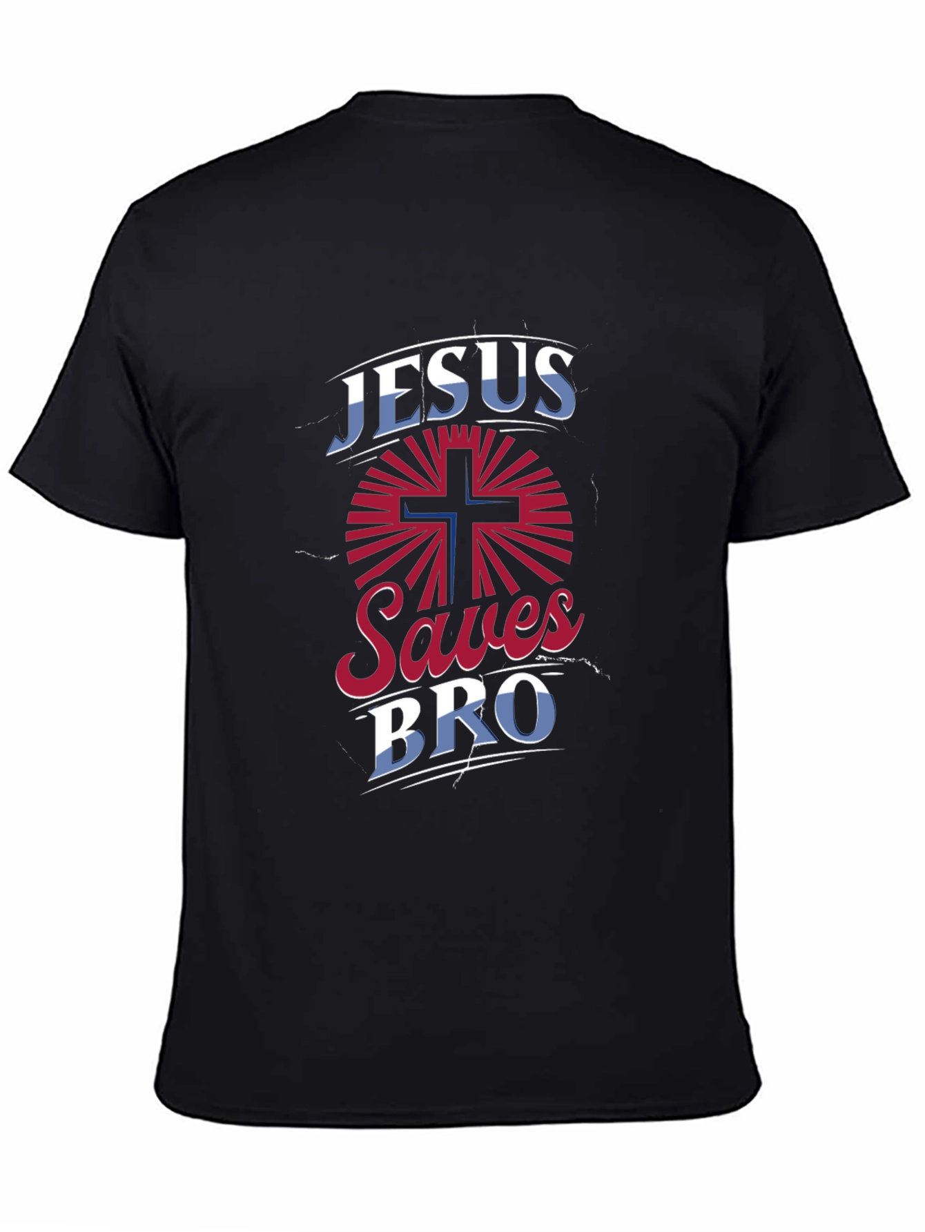 Jesus Saves Bro Graphic T-Shirt