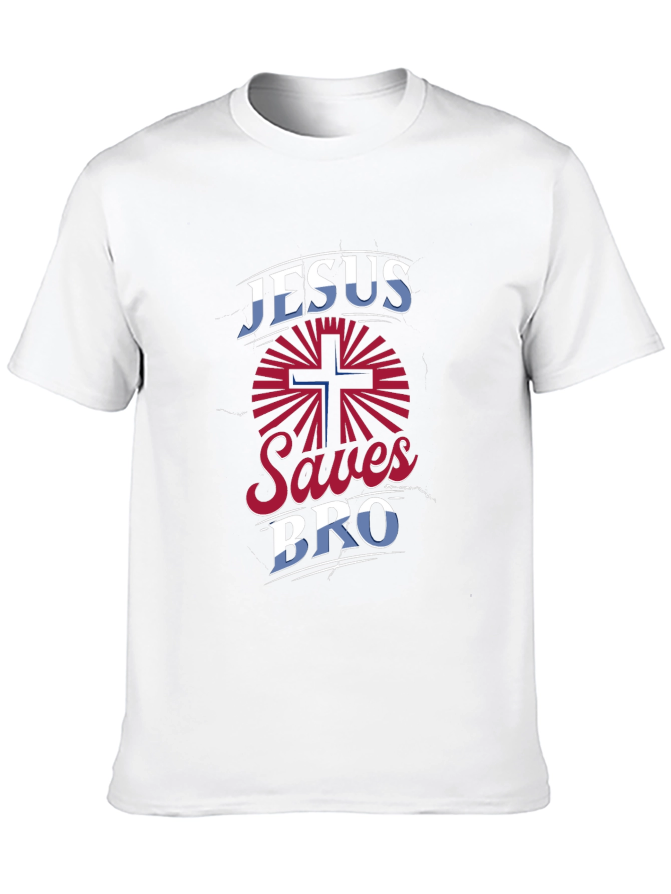 Jesus Saves Bro Graphic T-Shirt