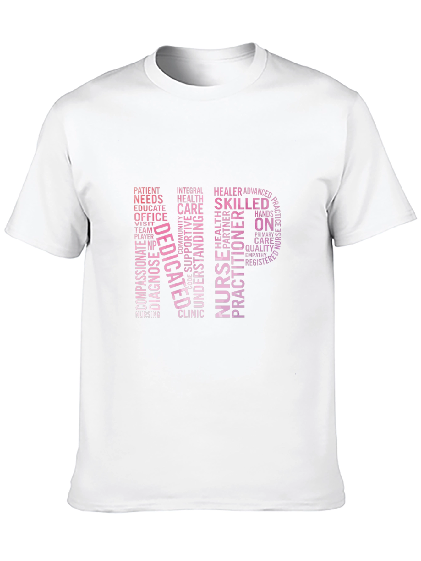 Nurse Practitioner Word Art T-Shirt
