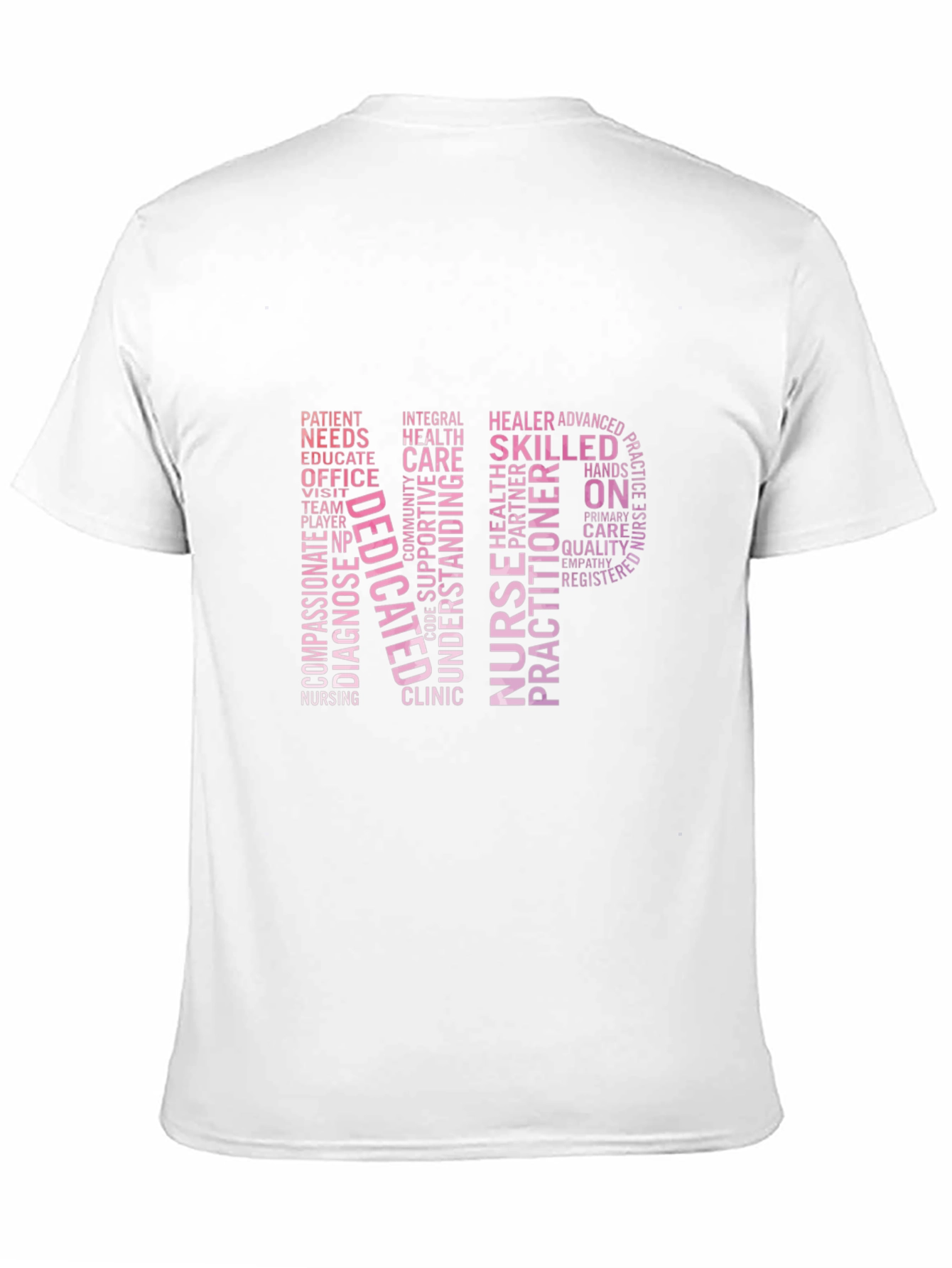 Nurse Practitioner Word Art T-Shirt