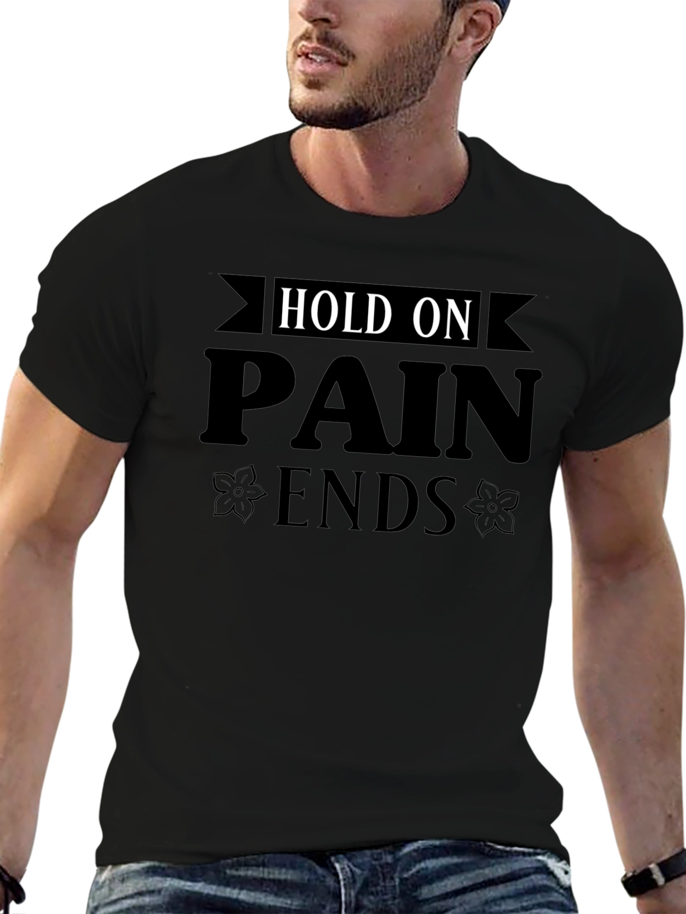 Hold On Pain Ends Graphic Tee