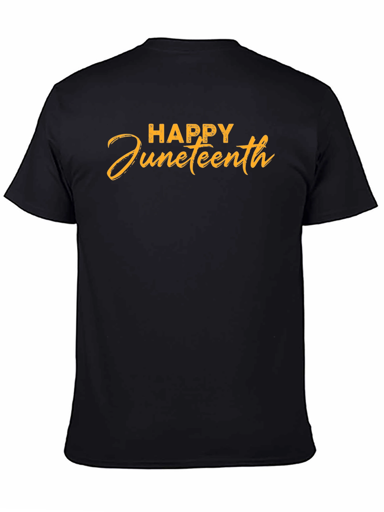 Happy Juneteenth Black Graphic Tee