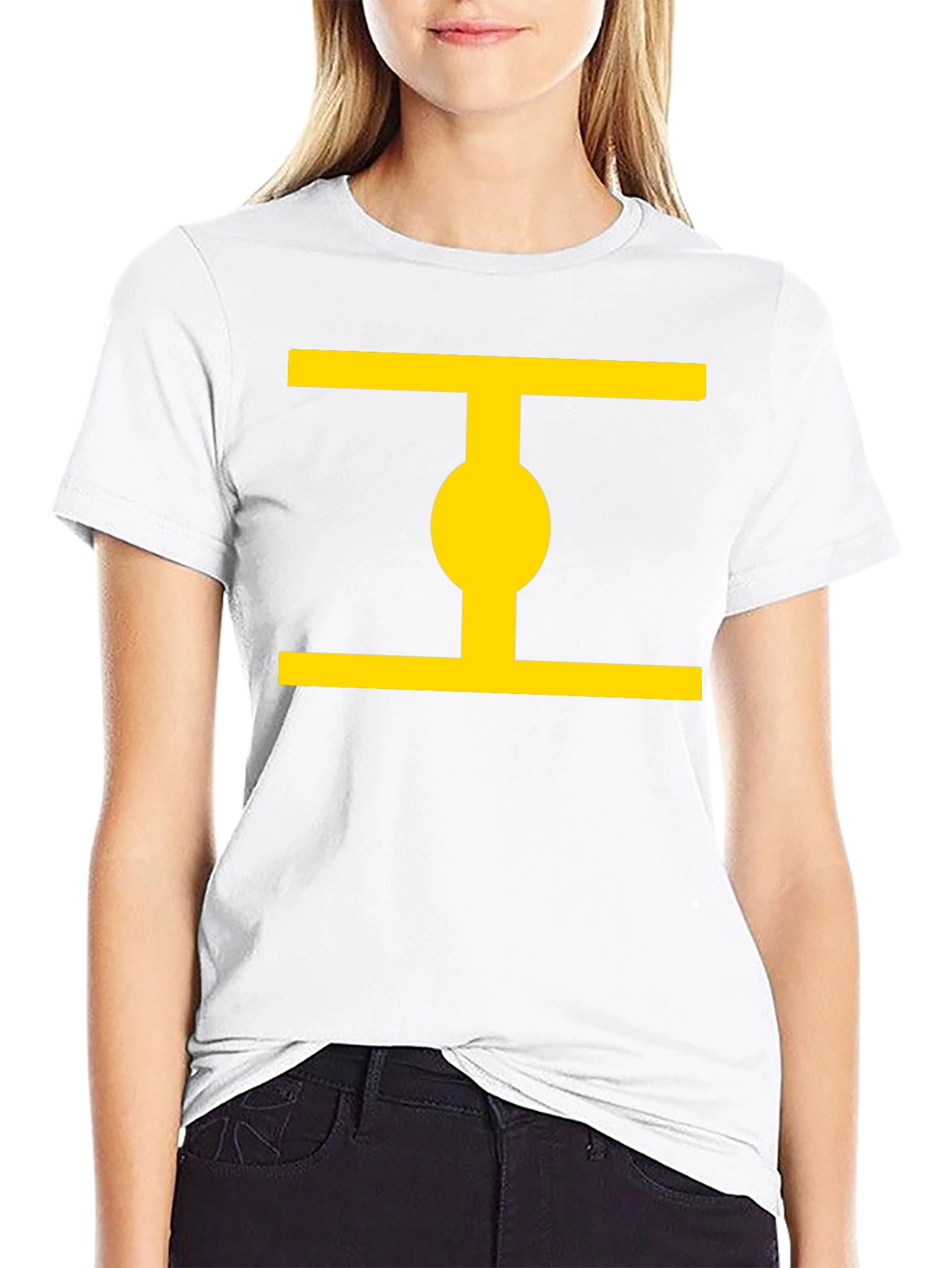 Geometric Graphic Tee - Stylish Minimalist Design