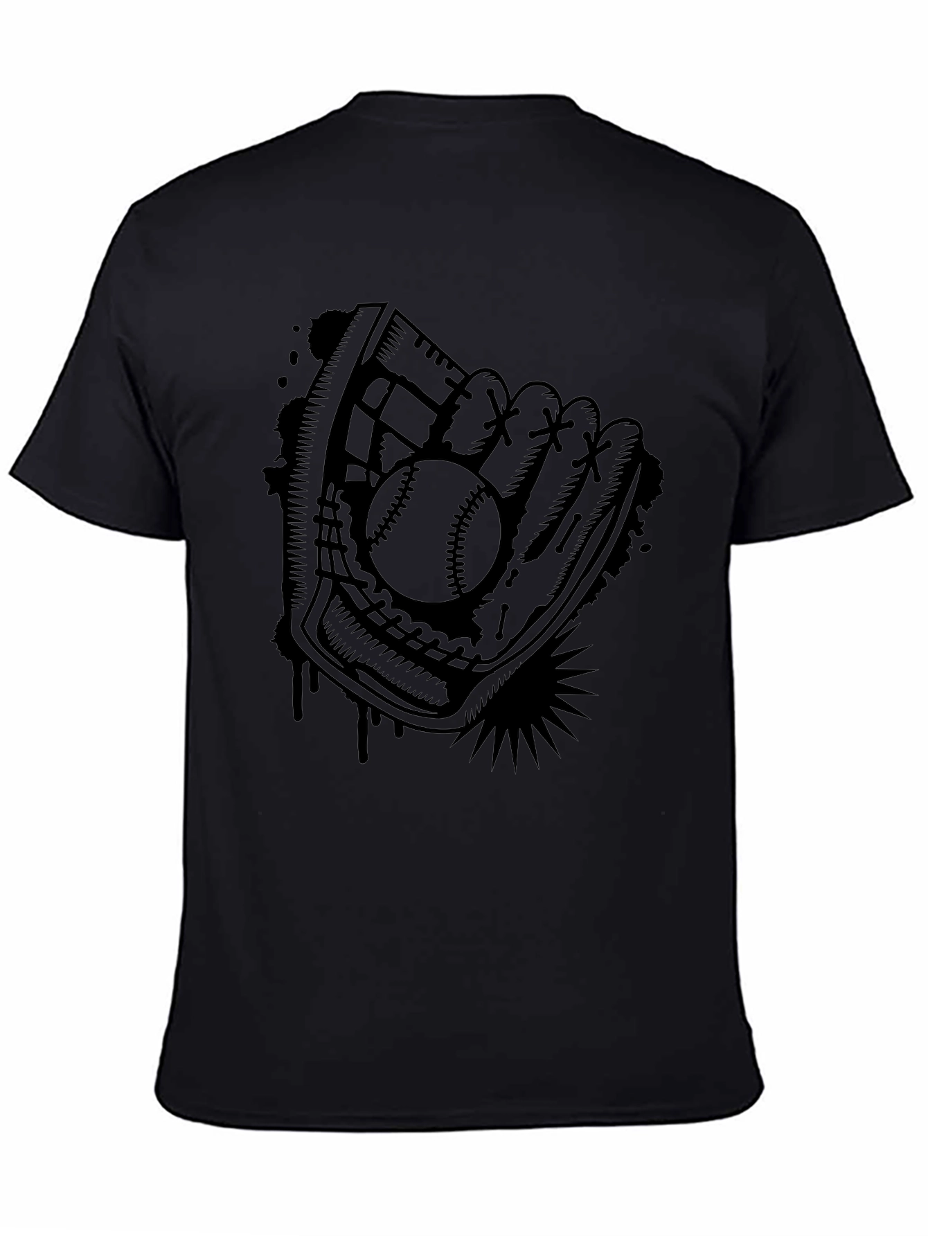 Baseball Glove Graphic T-Shirt