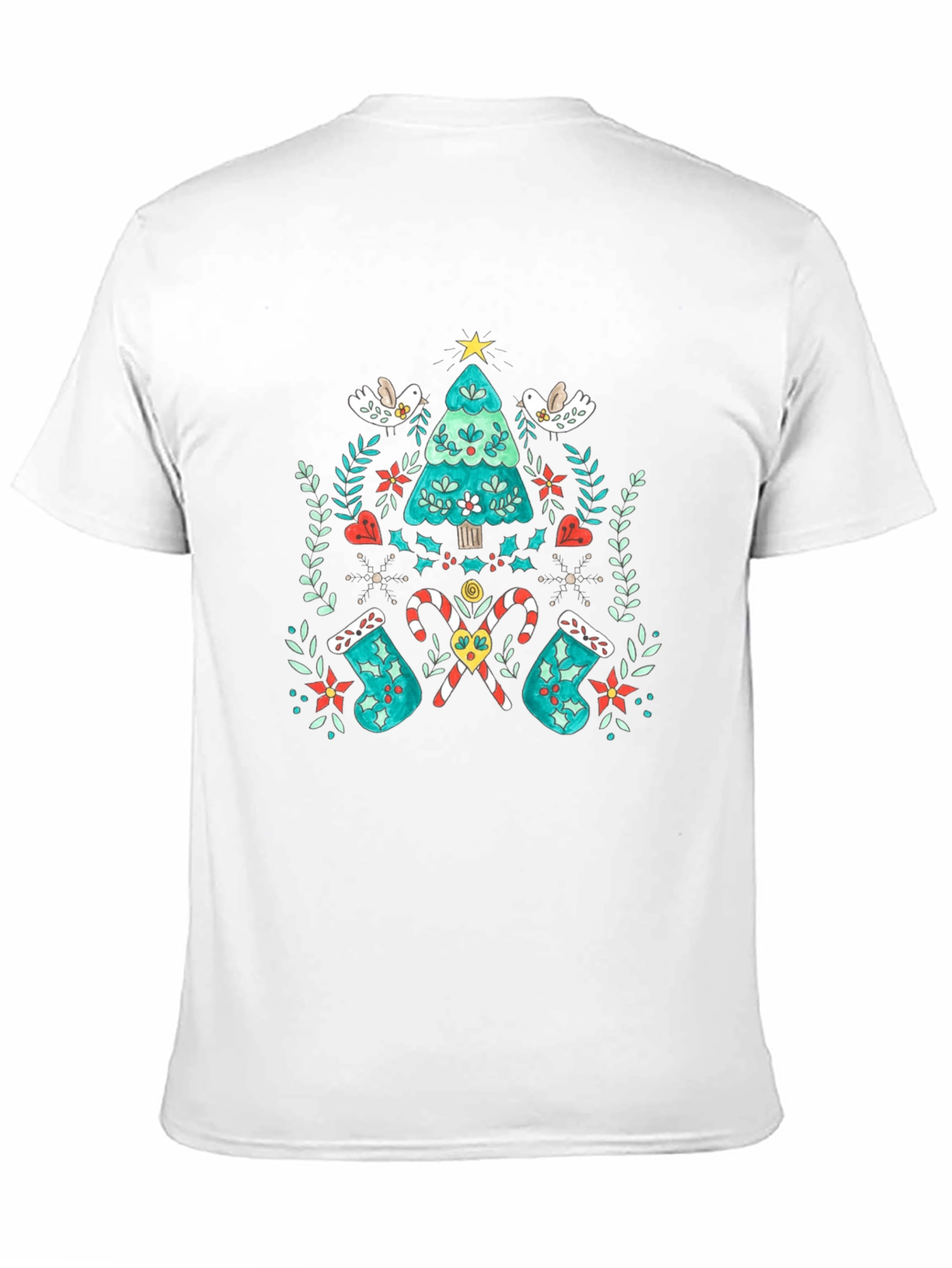 Festive Christmas Tree T-Shirt