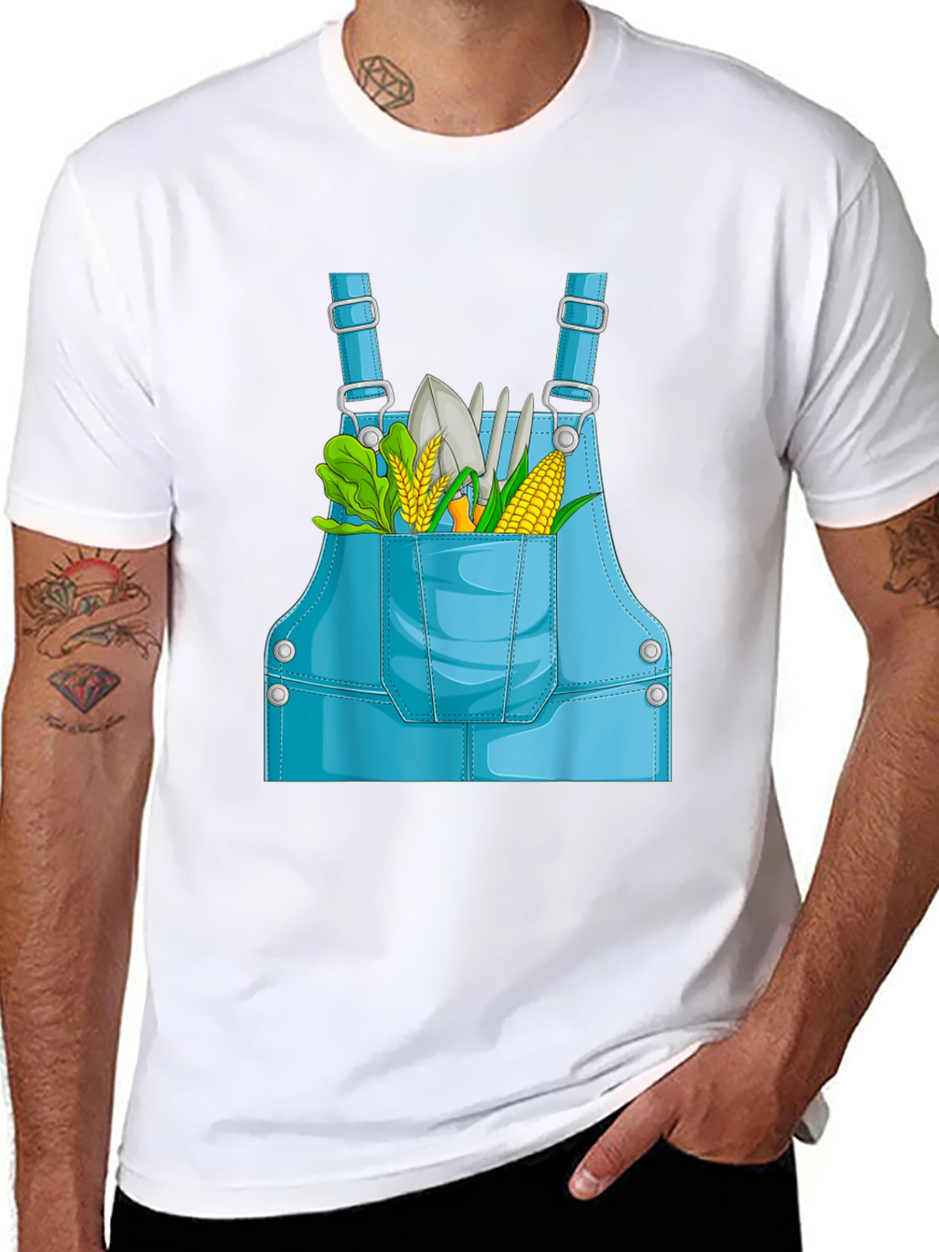 Gardeners Pocket T-Shirt - Novelty Farm Apparel