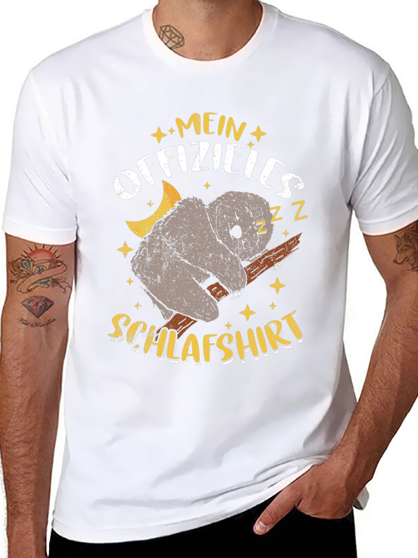 Funny German Koala Sleep T-Shirt